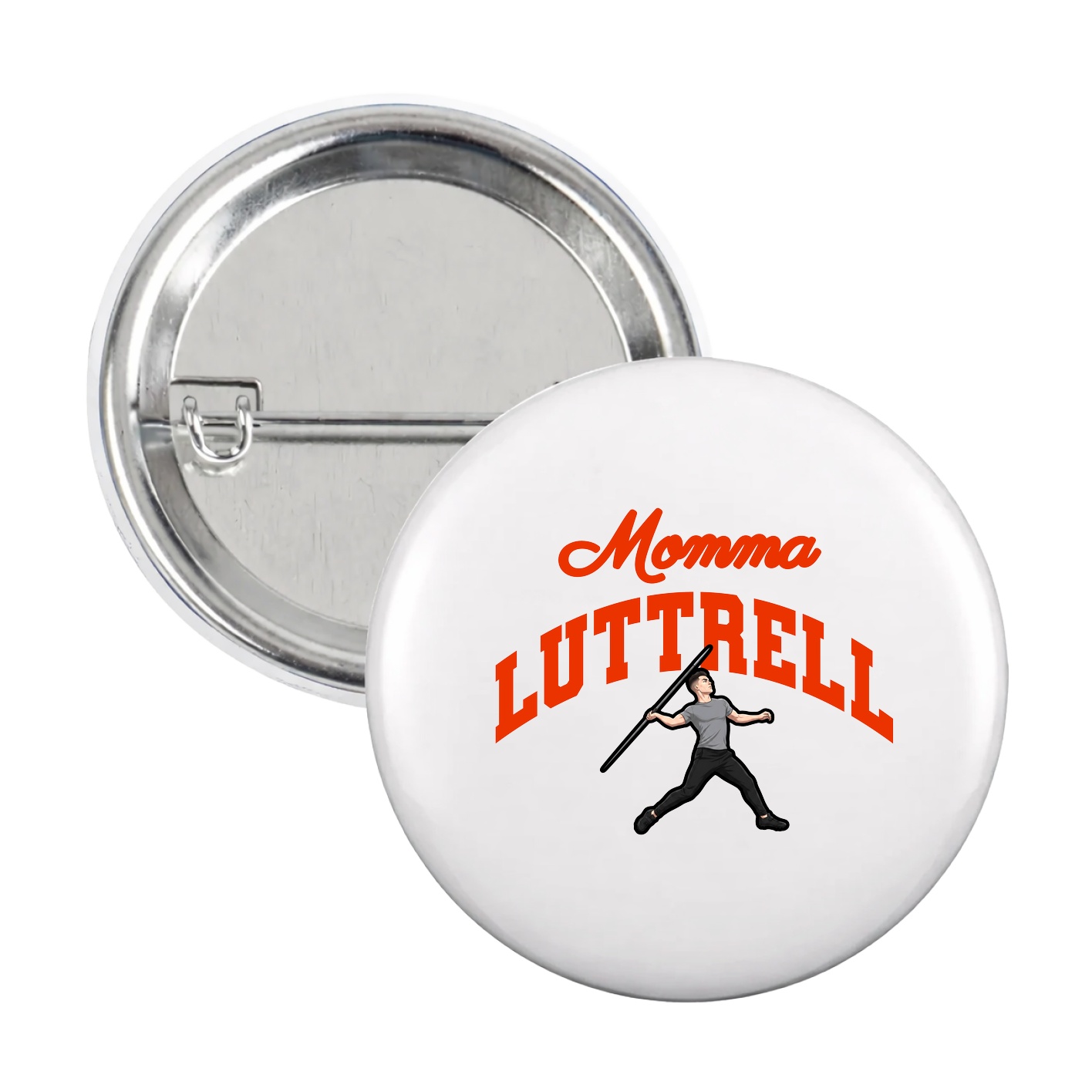 Game Day Button — Mothers Day Arch in White