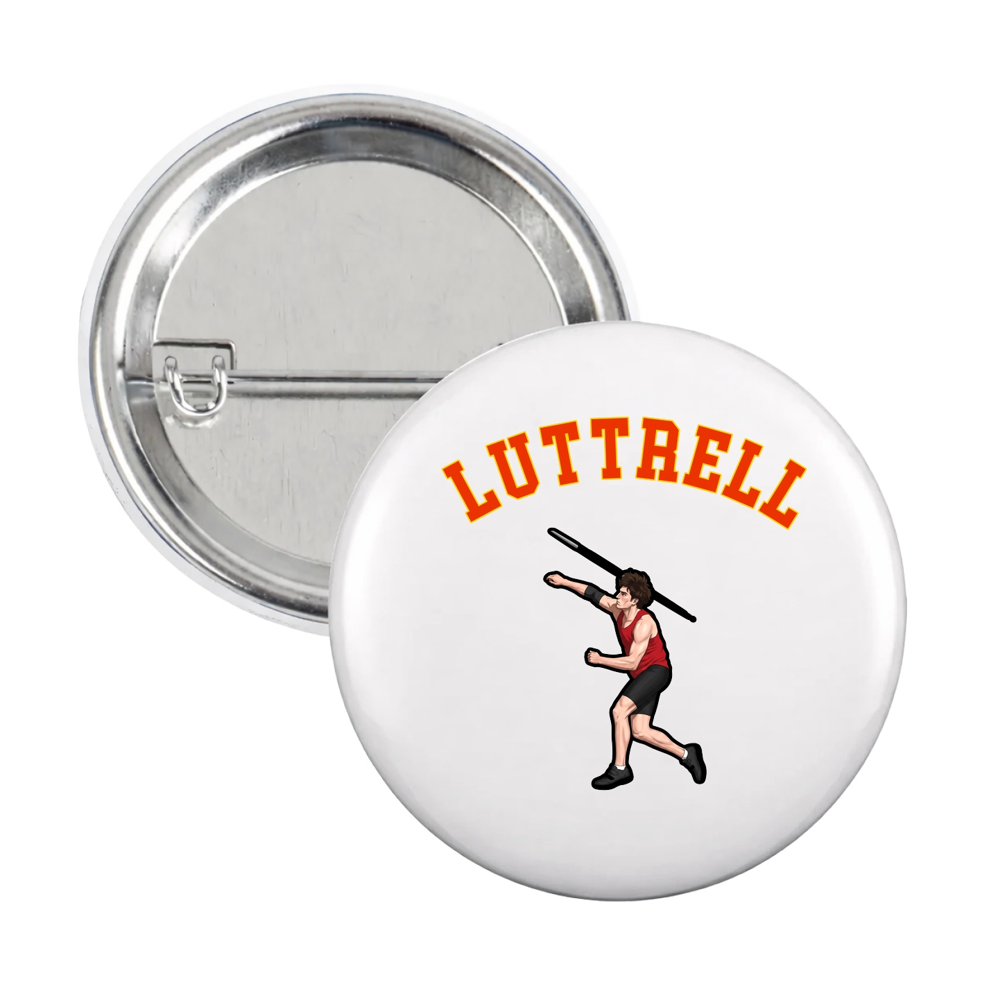 Game Day Button — Shirsey Arch in White