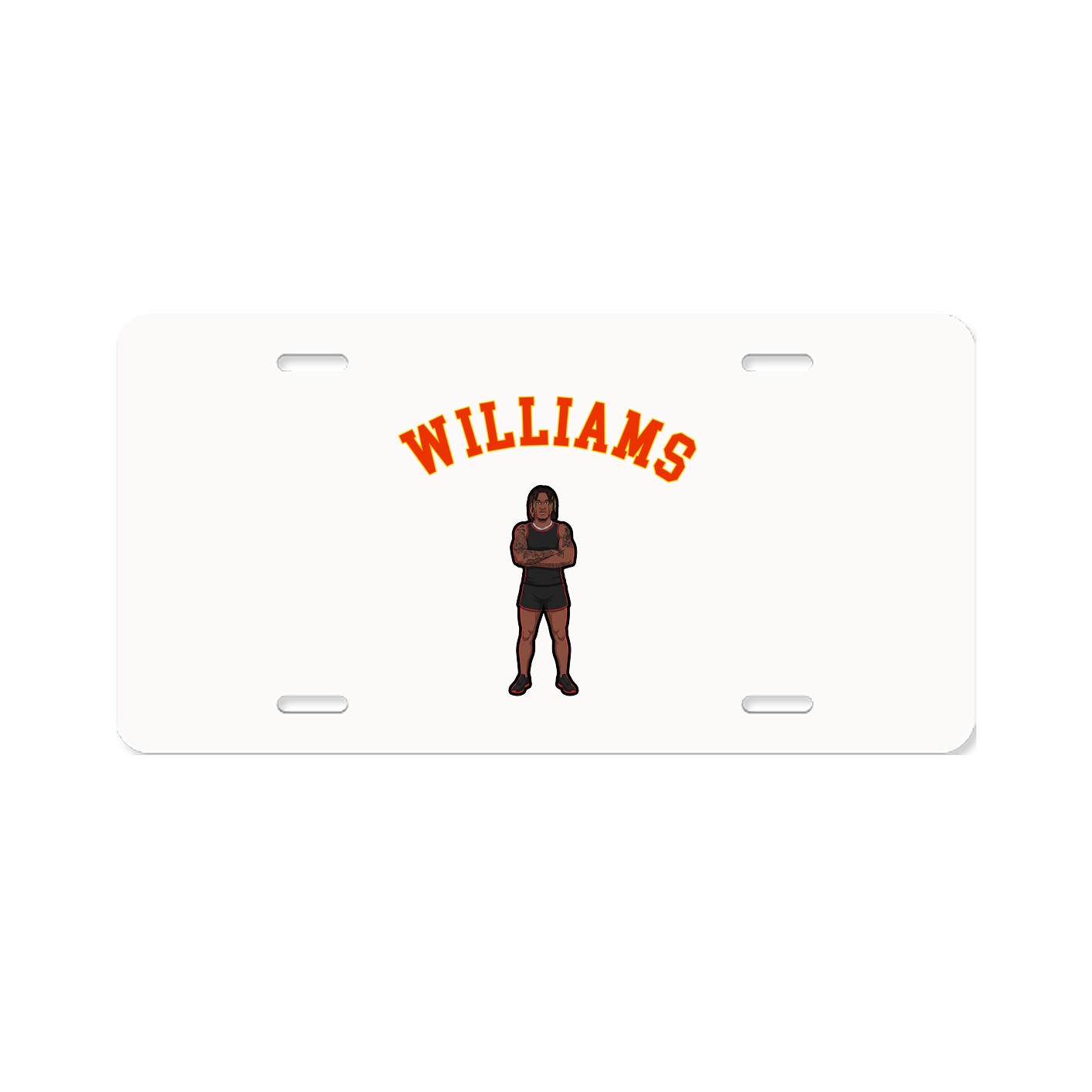 License Plate — Shirsey Arch in Classic
