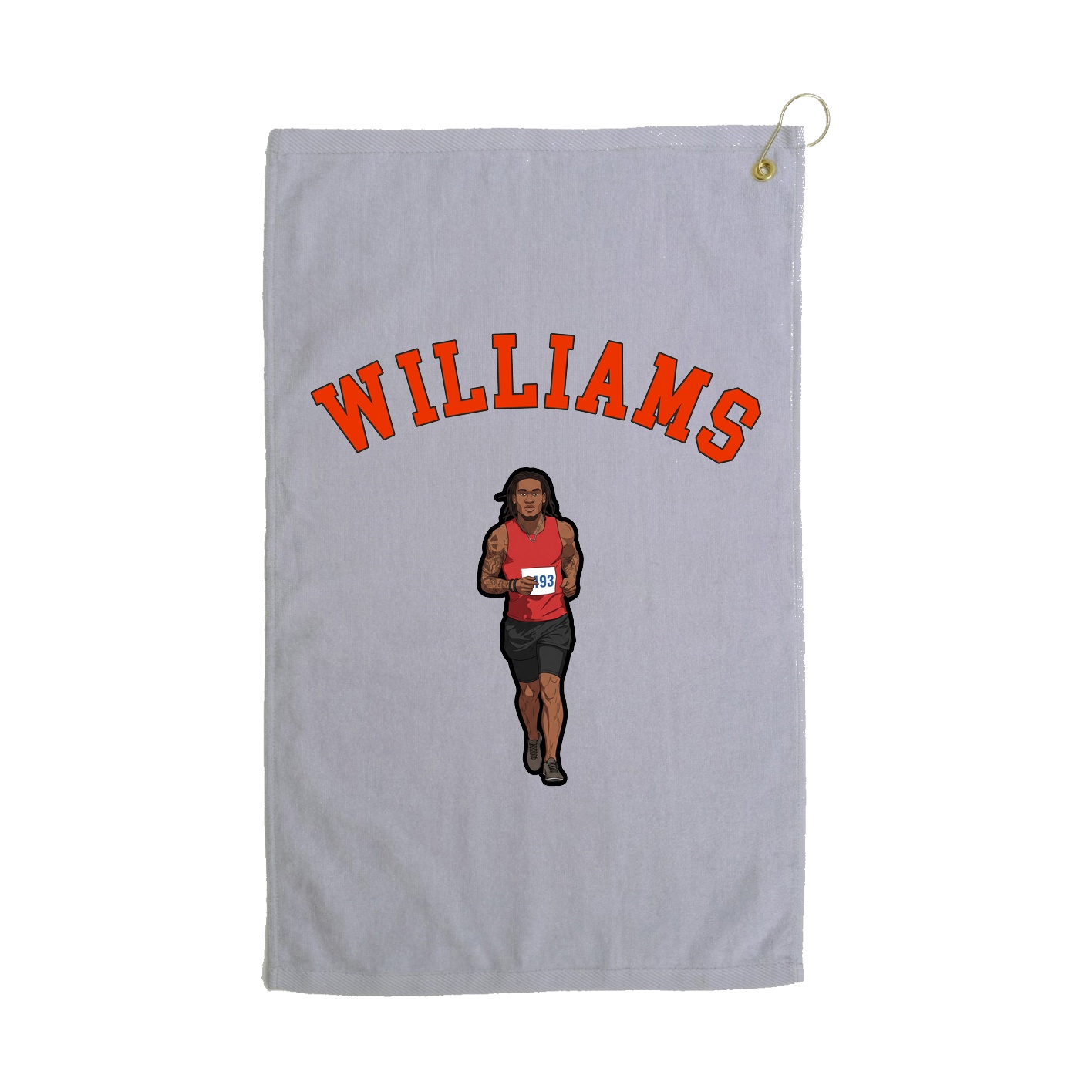 Golf Towel — Shirsey Arch in Grey