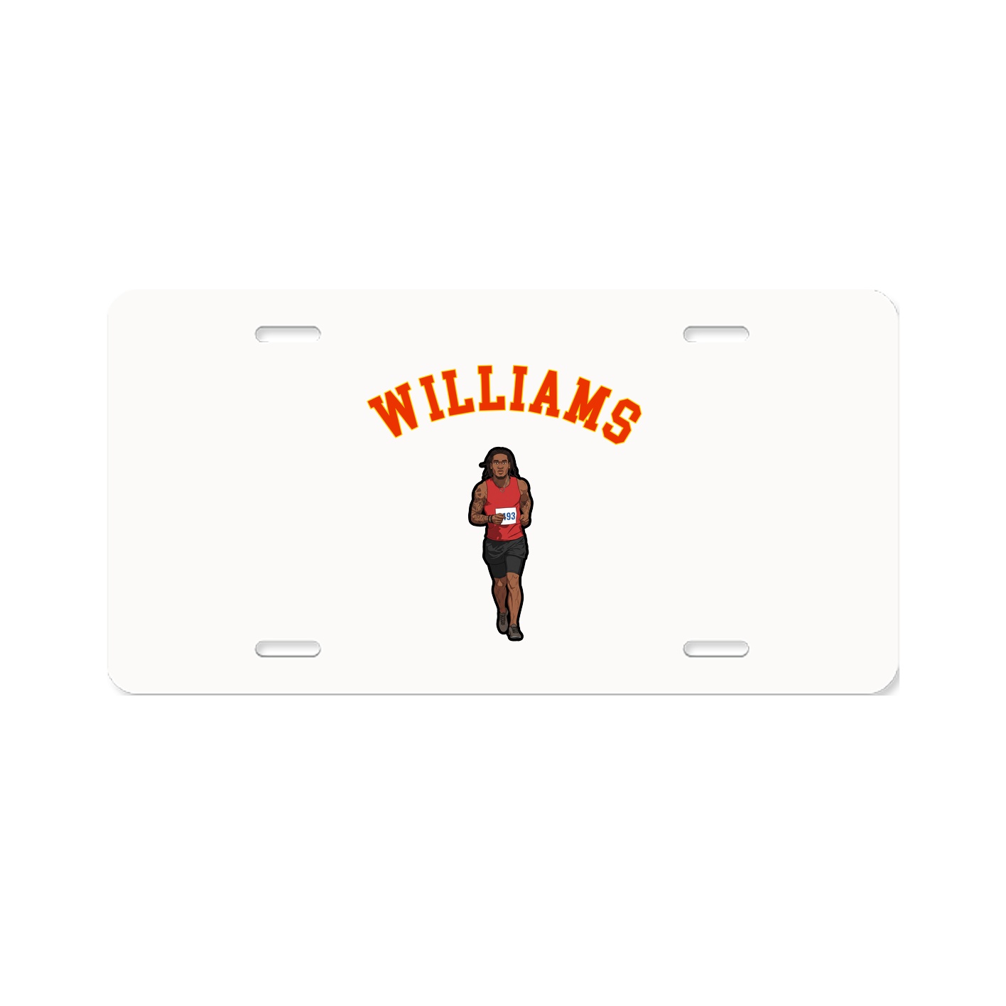 License Plate — Shirsey Arch in Classic