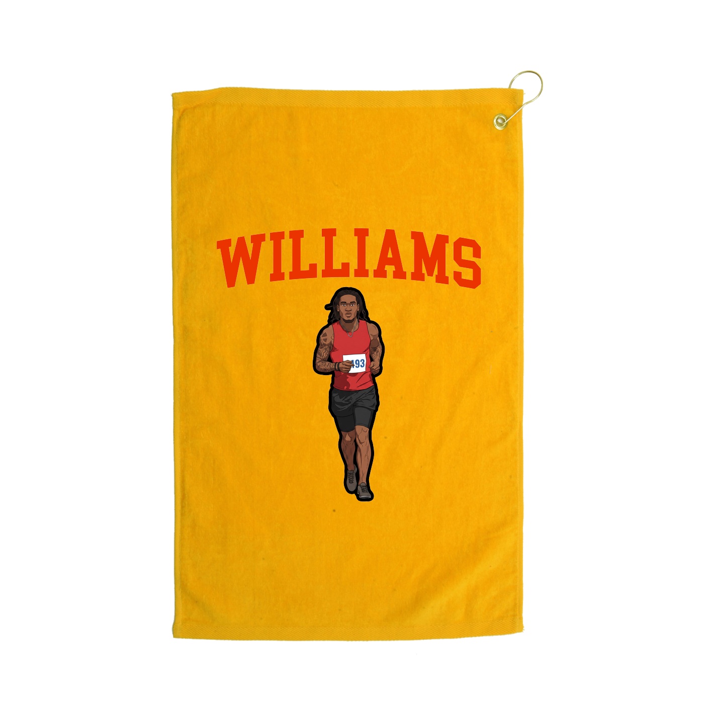 Golf Towel — Shirsey in Gold