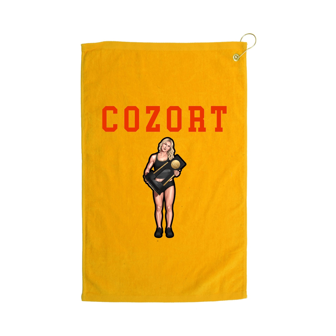 Golf Towel — Shirsey in Gold