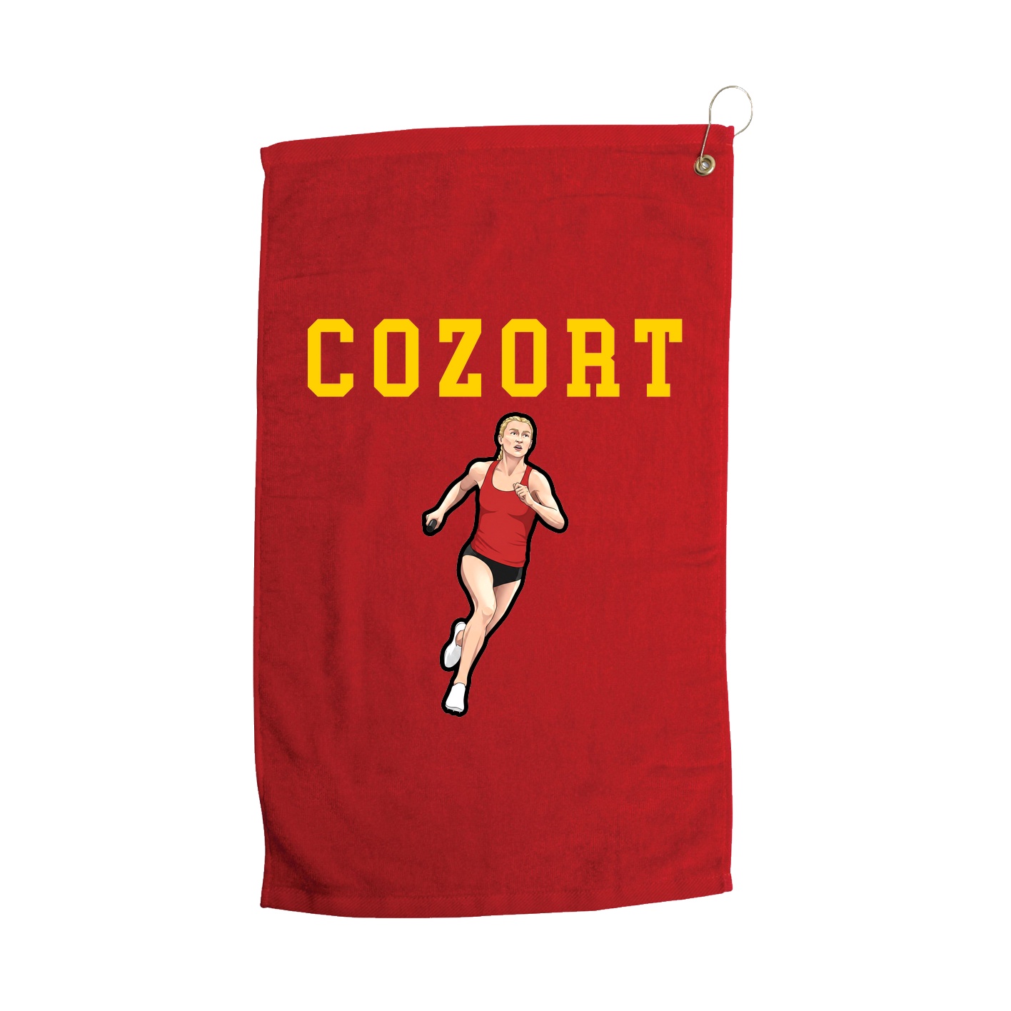 Golf Towel — Shirsey in Red