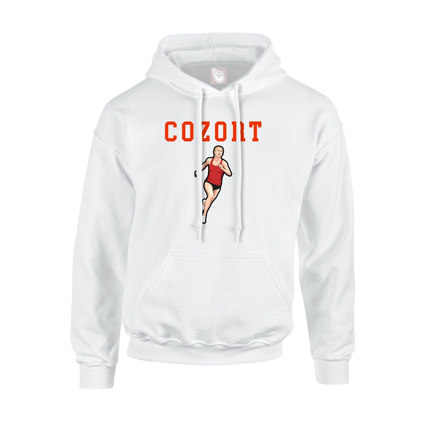 Hoodie — Shirsey in White