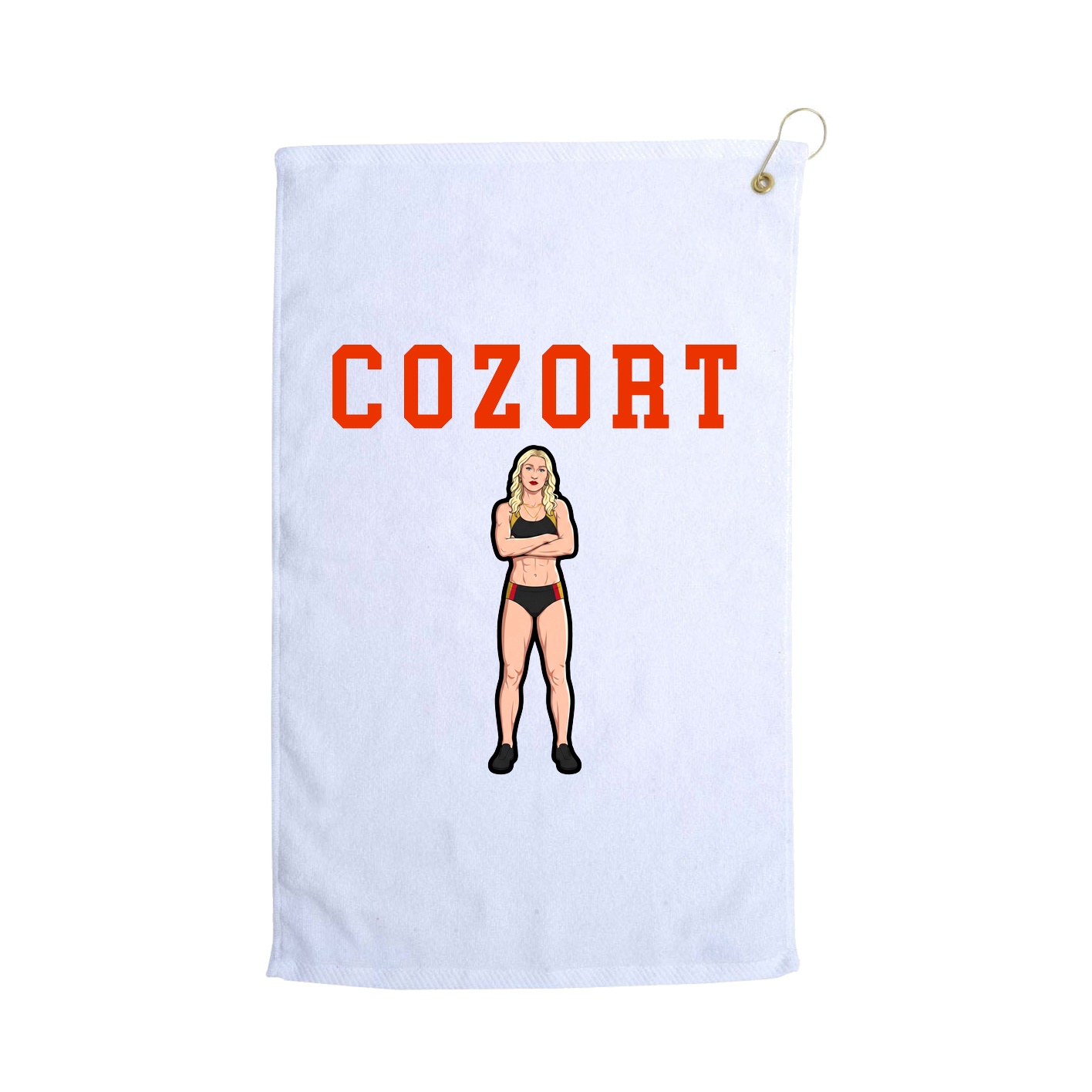 Golf Towel — Shirsey in White