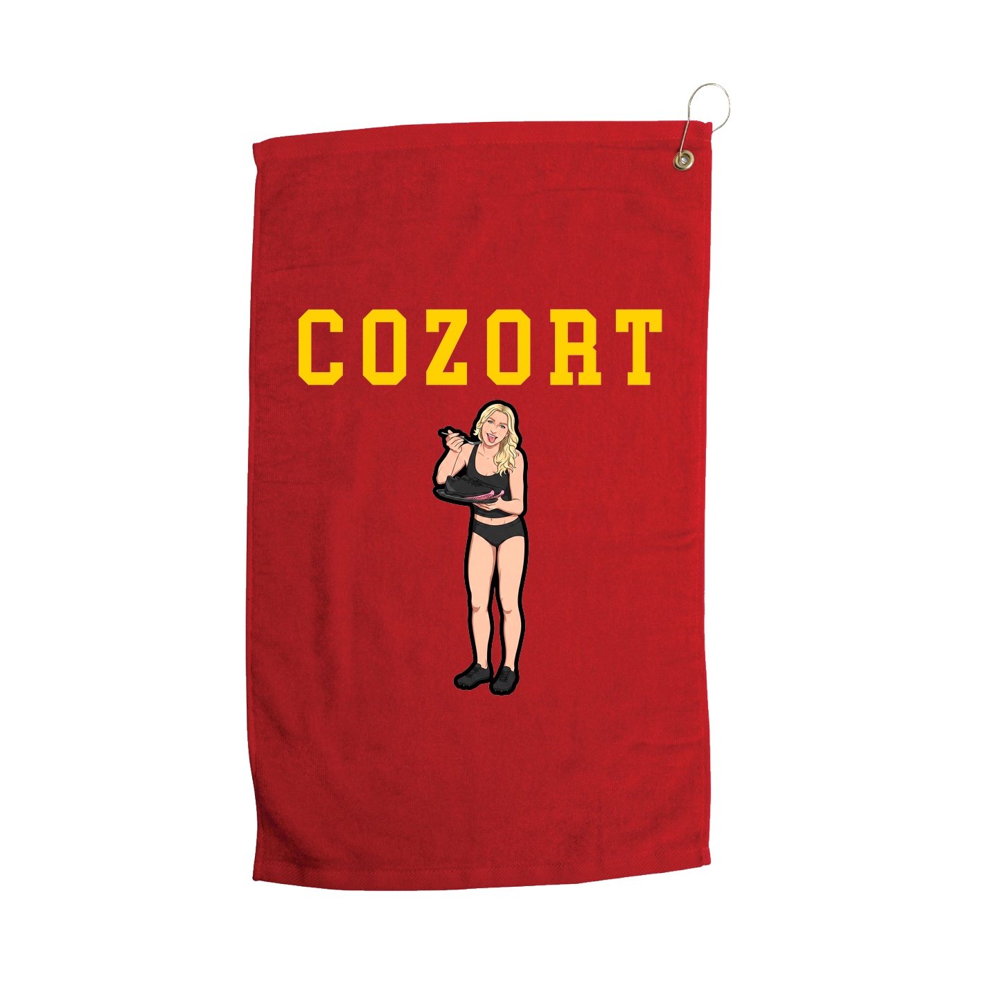 Golf Towel — Shirsey in Red