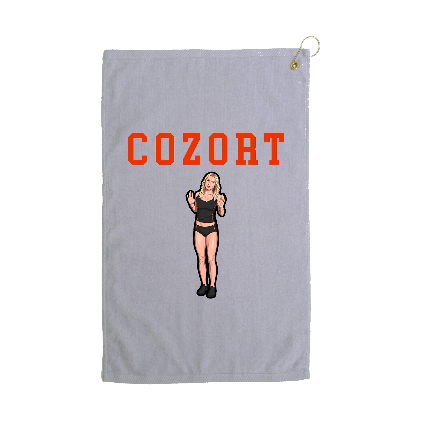 Golf Towel — Shirsey in Grey