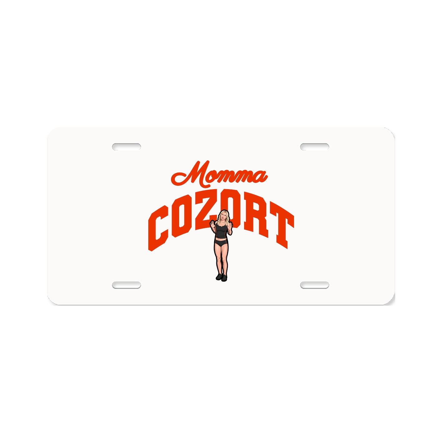 License Plate — Mothers Day Arch in Classic