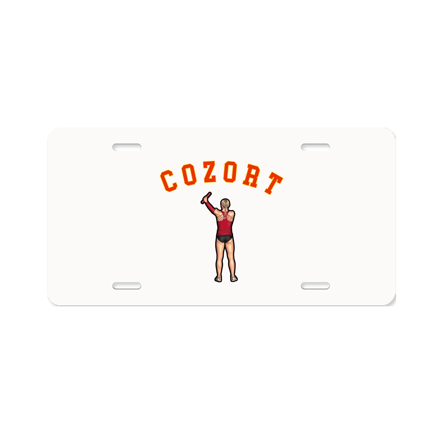 License Plate — Shirsey Arch in Classic