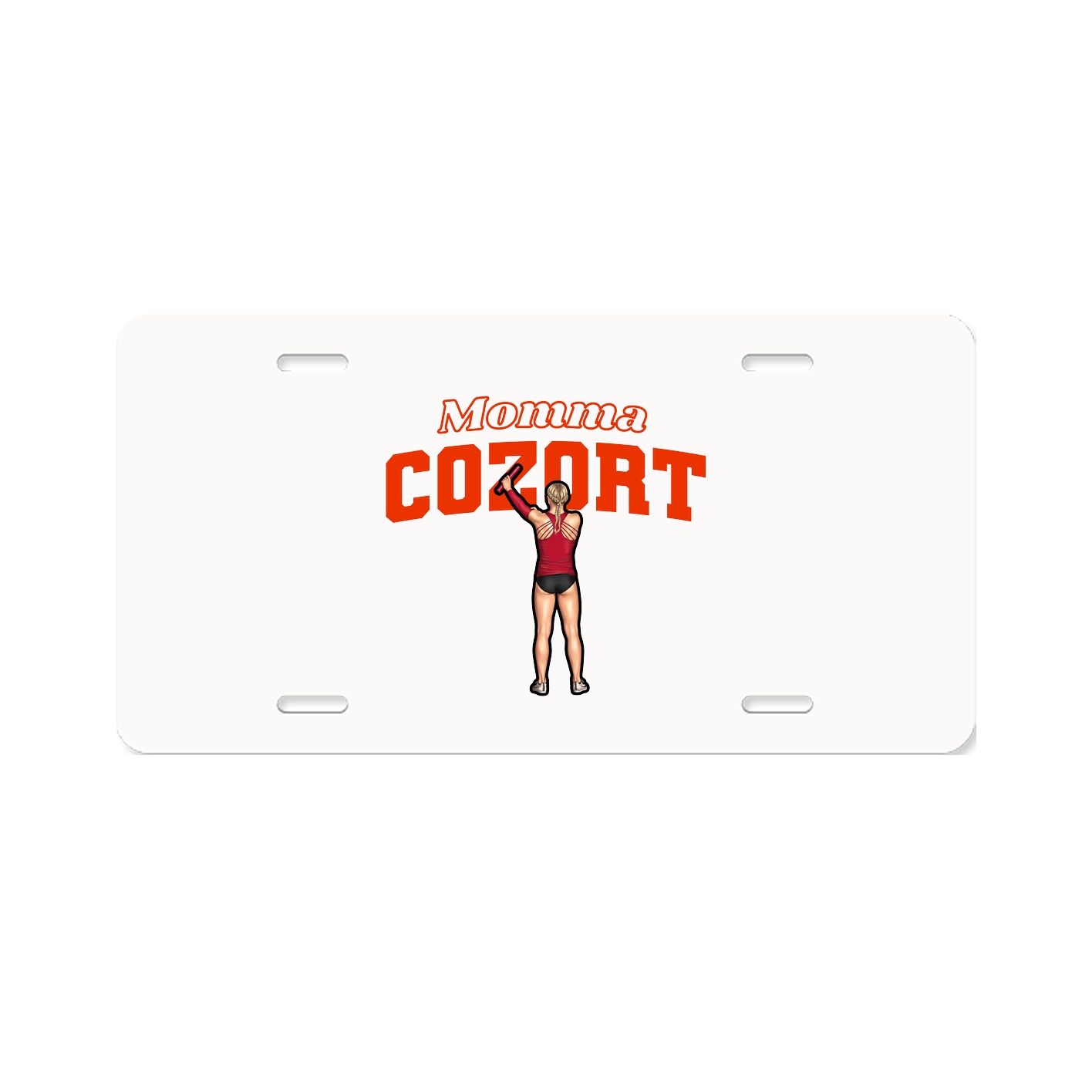 License Plate — Mothers Day Block in Classic