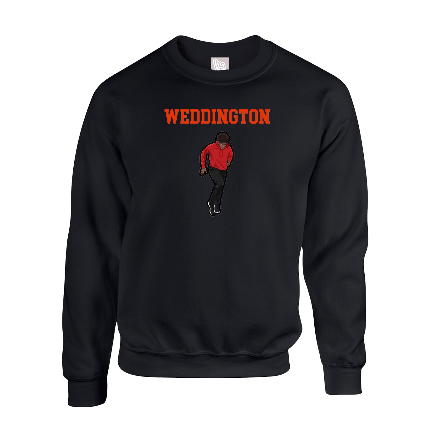 Fleece Crew — Shirsey in Black