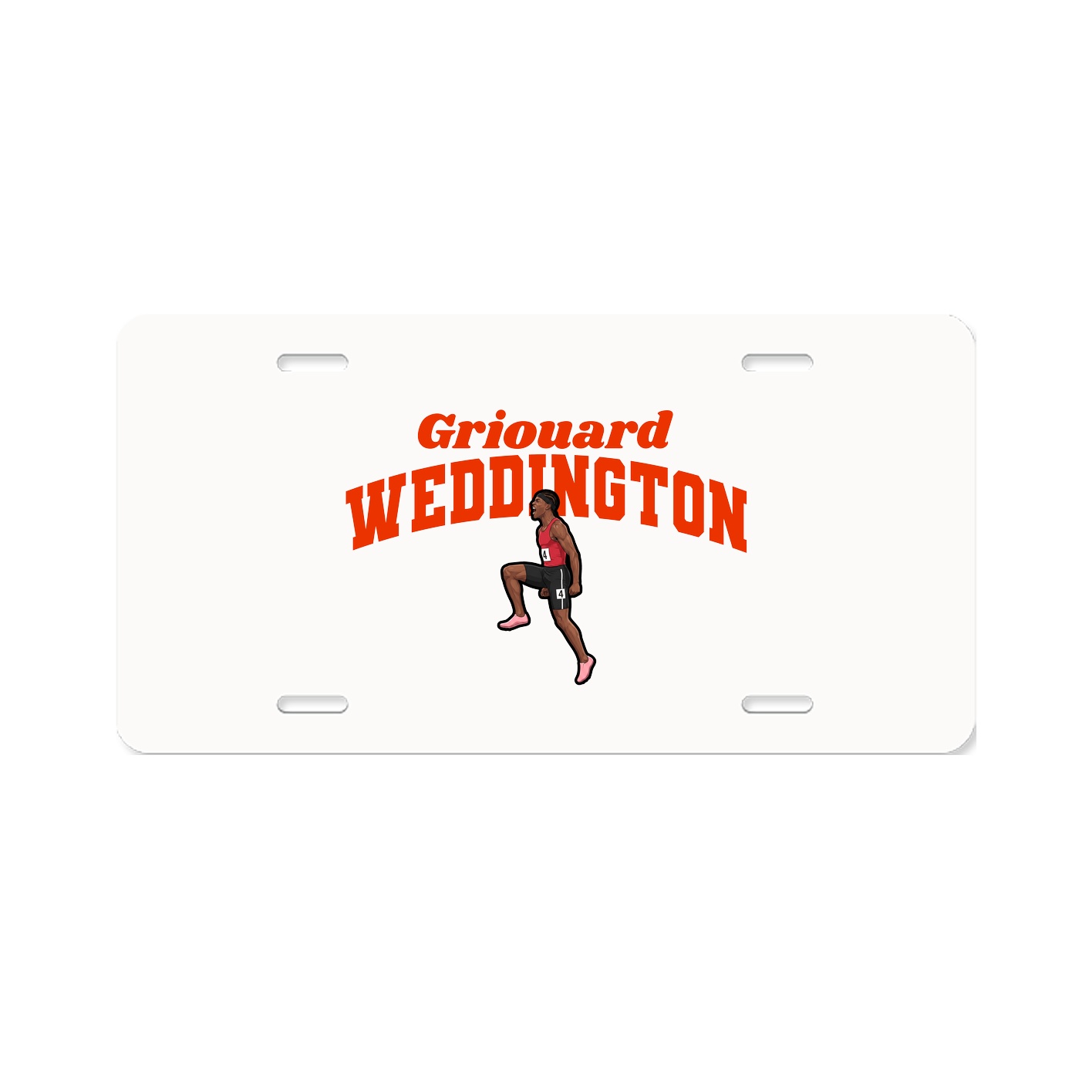 License Plate — Signature Arch in Classic
