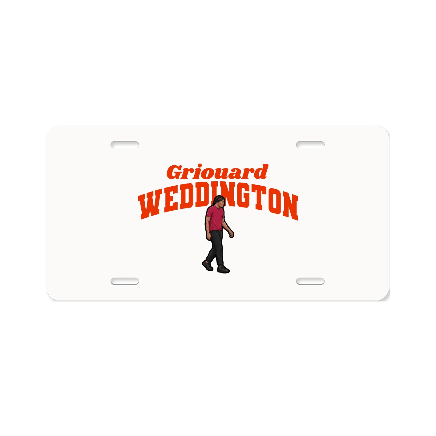 License Plate — Signature Arch in Classic