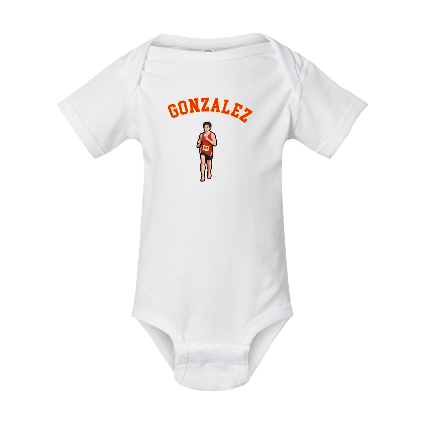 Baby Onesie — Shirsey Arch in White