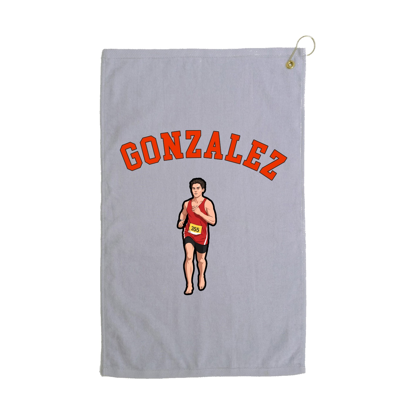 Golf Towel — Shirsey Arch in Grey