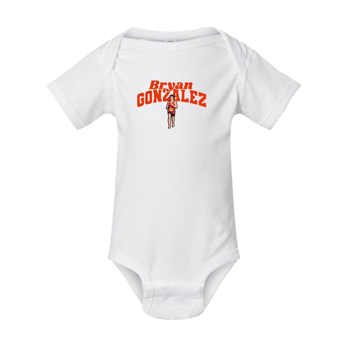 Baby Onesie — Signature Arch in White