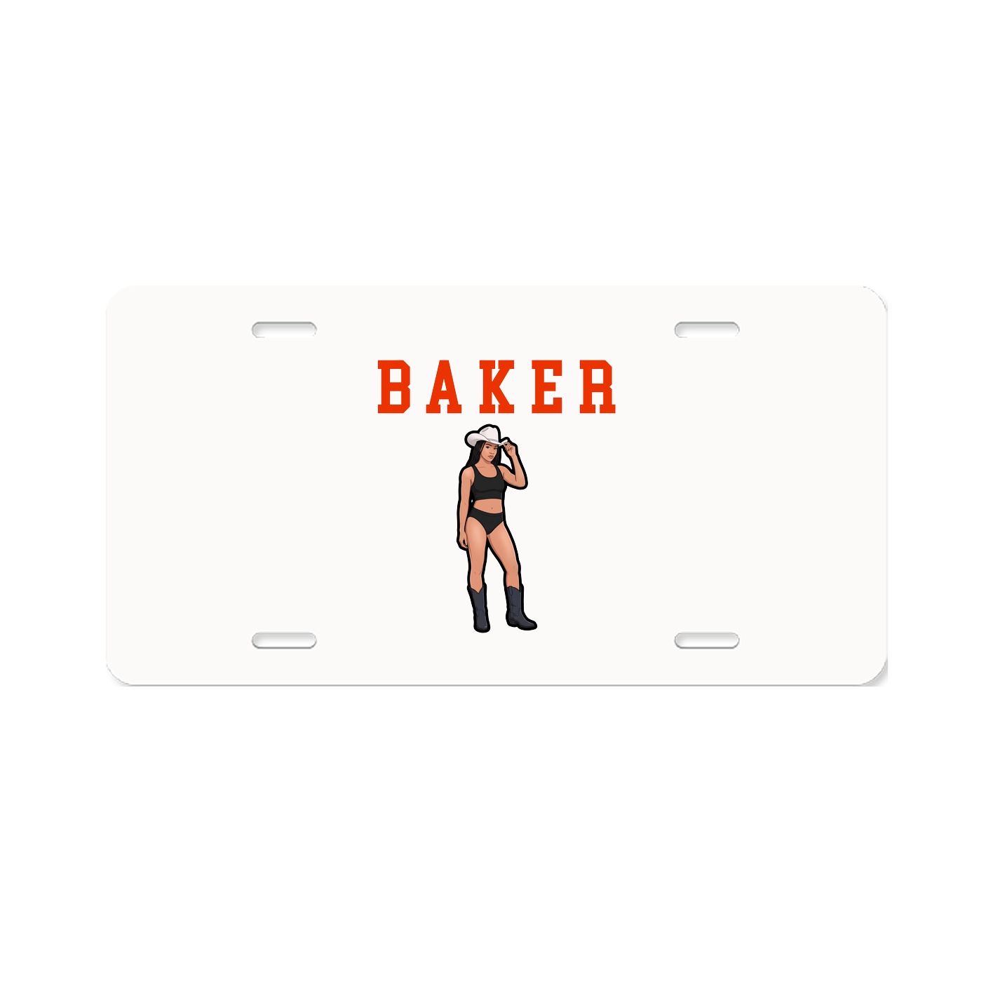 License Plate — Shirsey in Classic