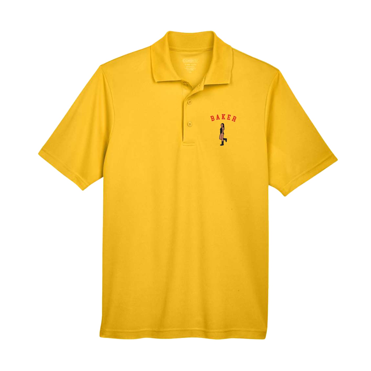 Performance Polo — Shirsey Arch in Gold