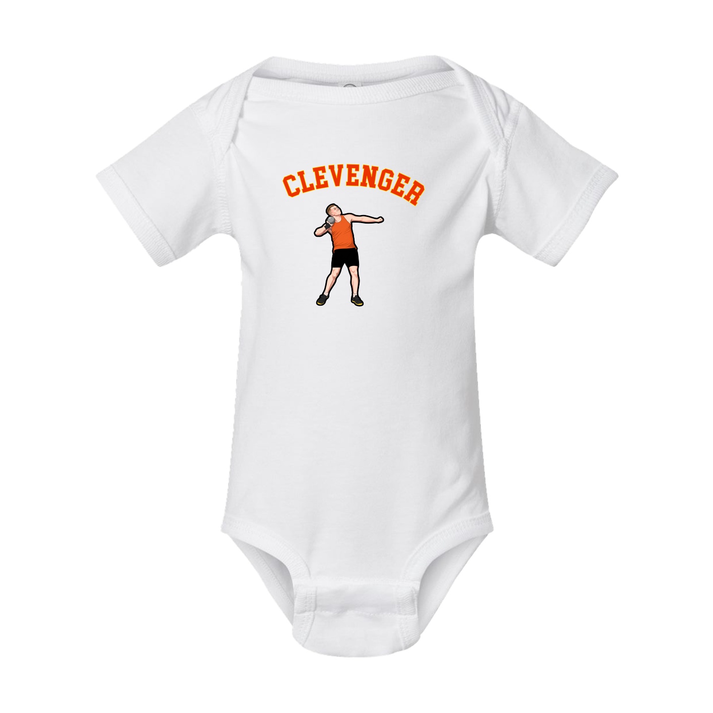Baby Onesie — Shirsey Arch in White
