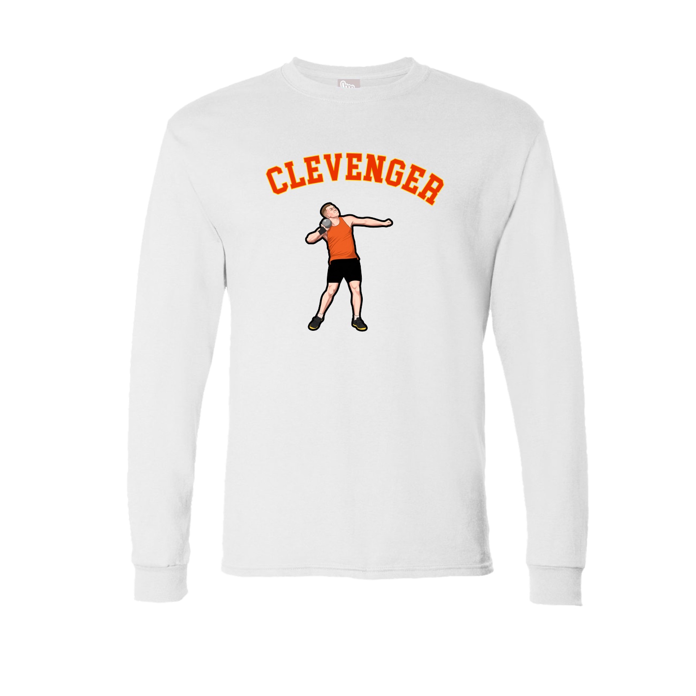 Long Sleeve Tee — Shirsey Arch in White