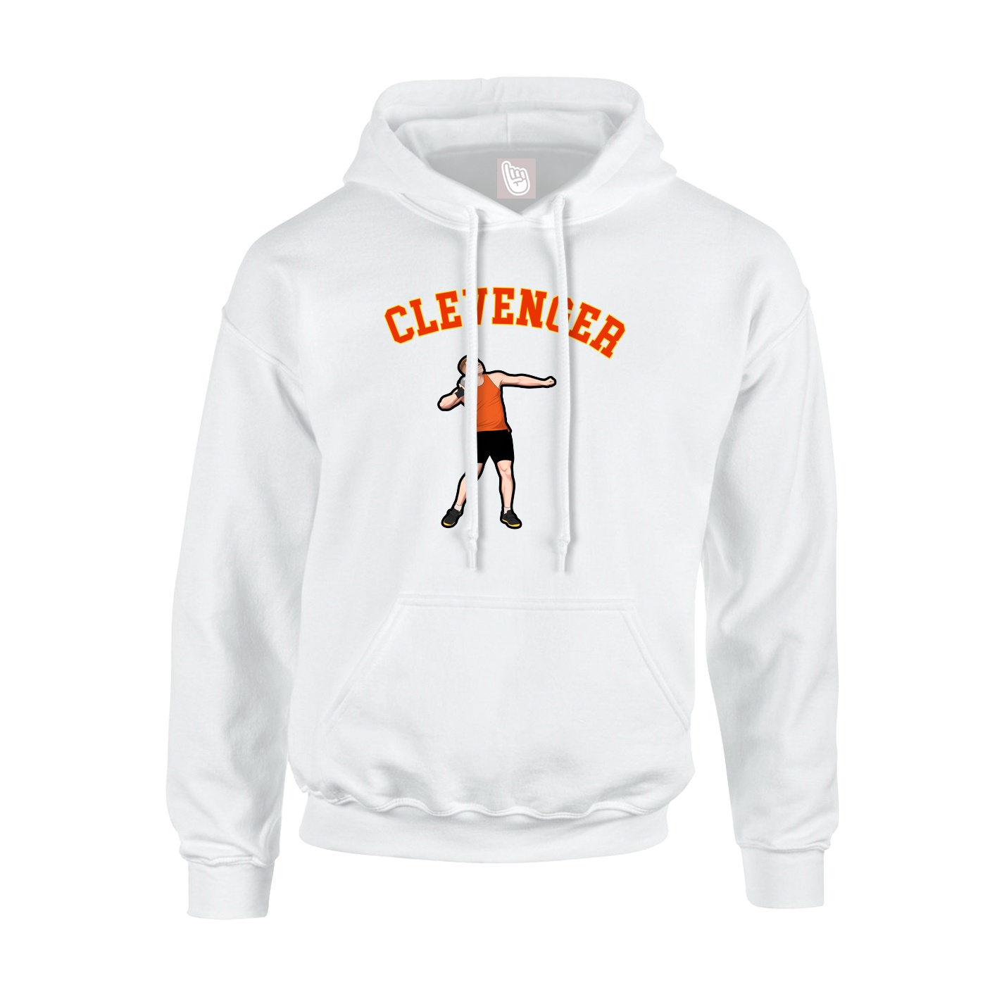 Hoodie — Shirsey Arch in White