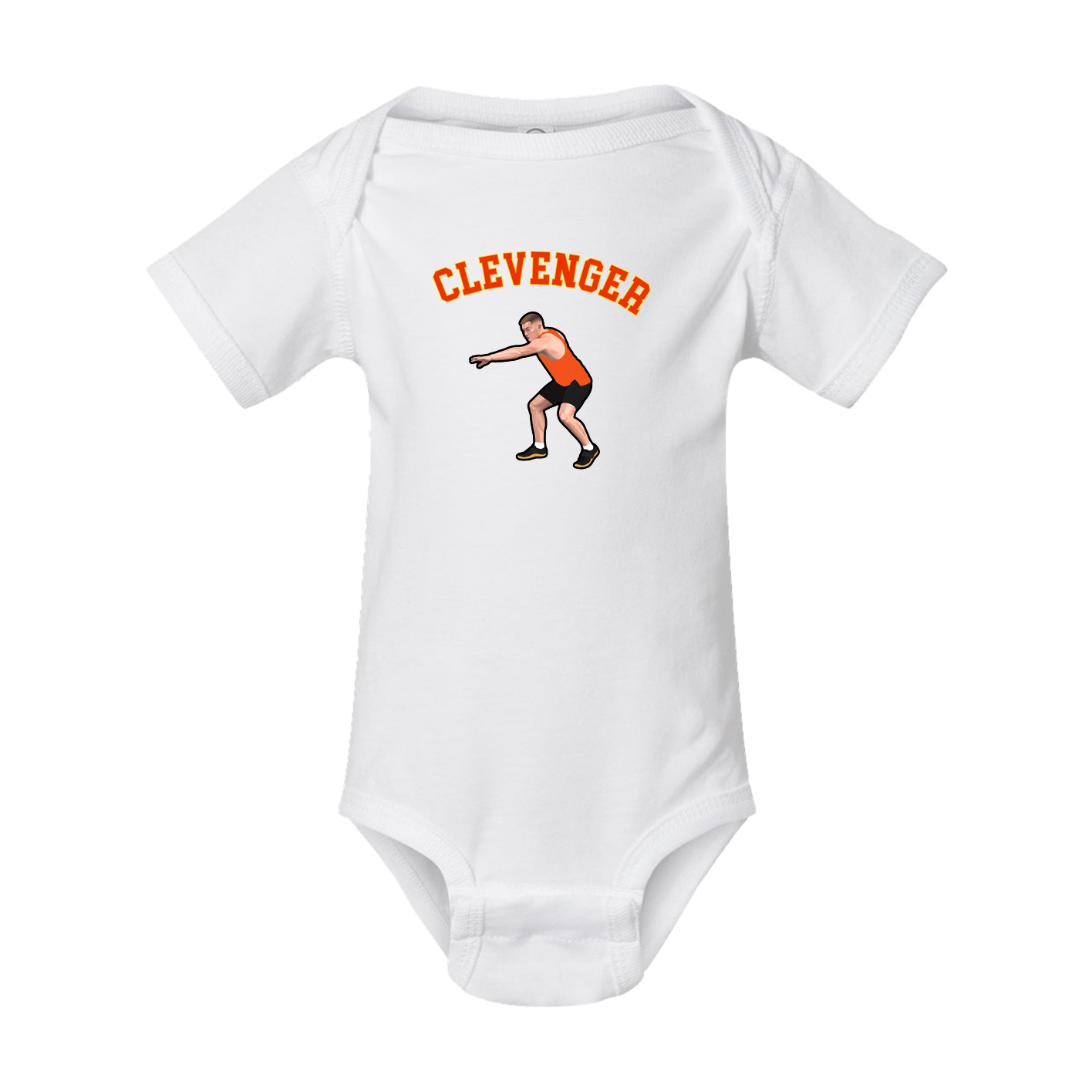 Baby Onesie — Shirsey Arch in White