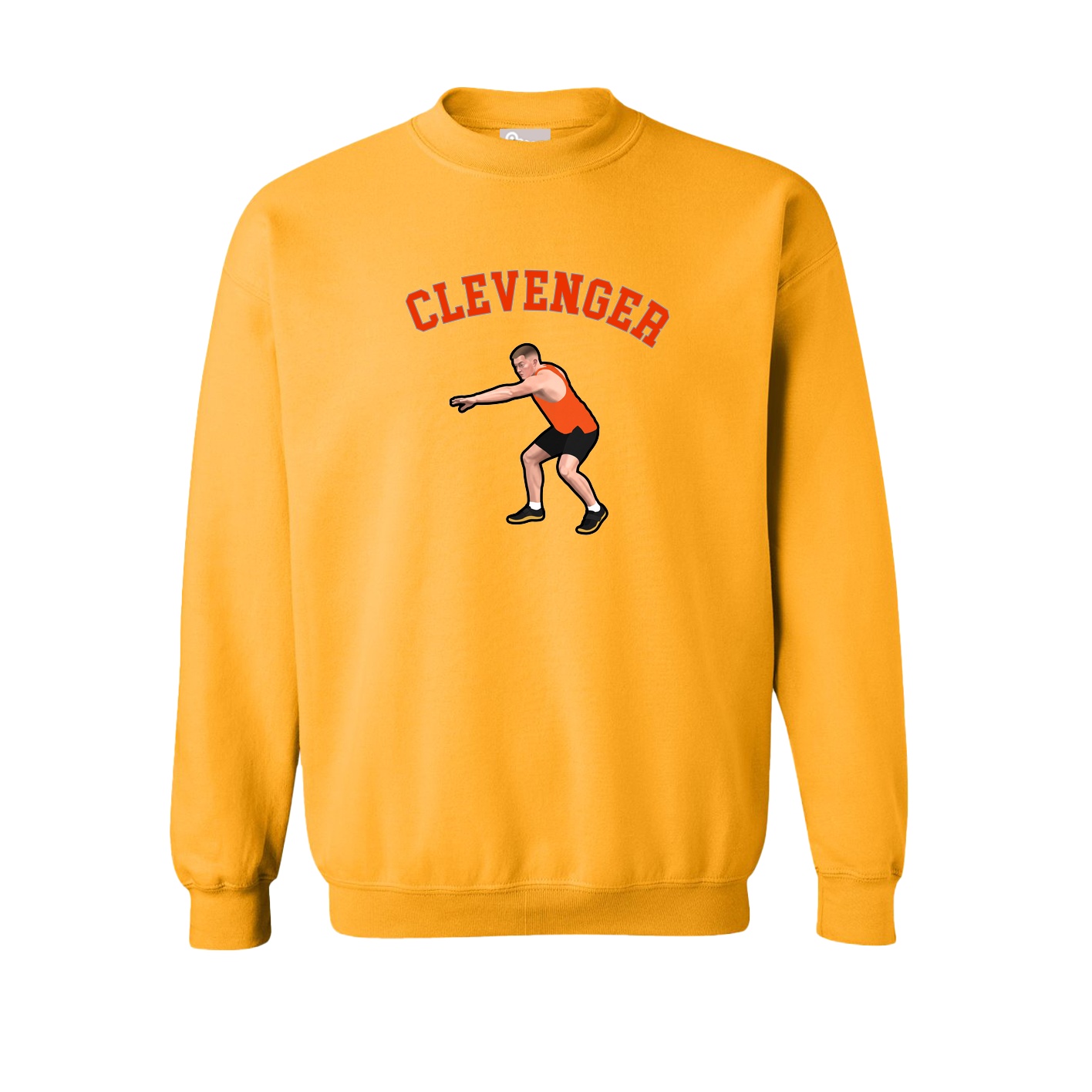 Fleece Crew — Shirsey Arch in Gold