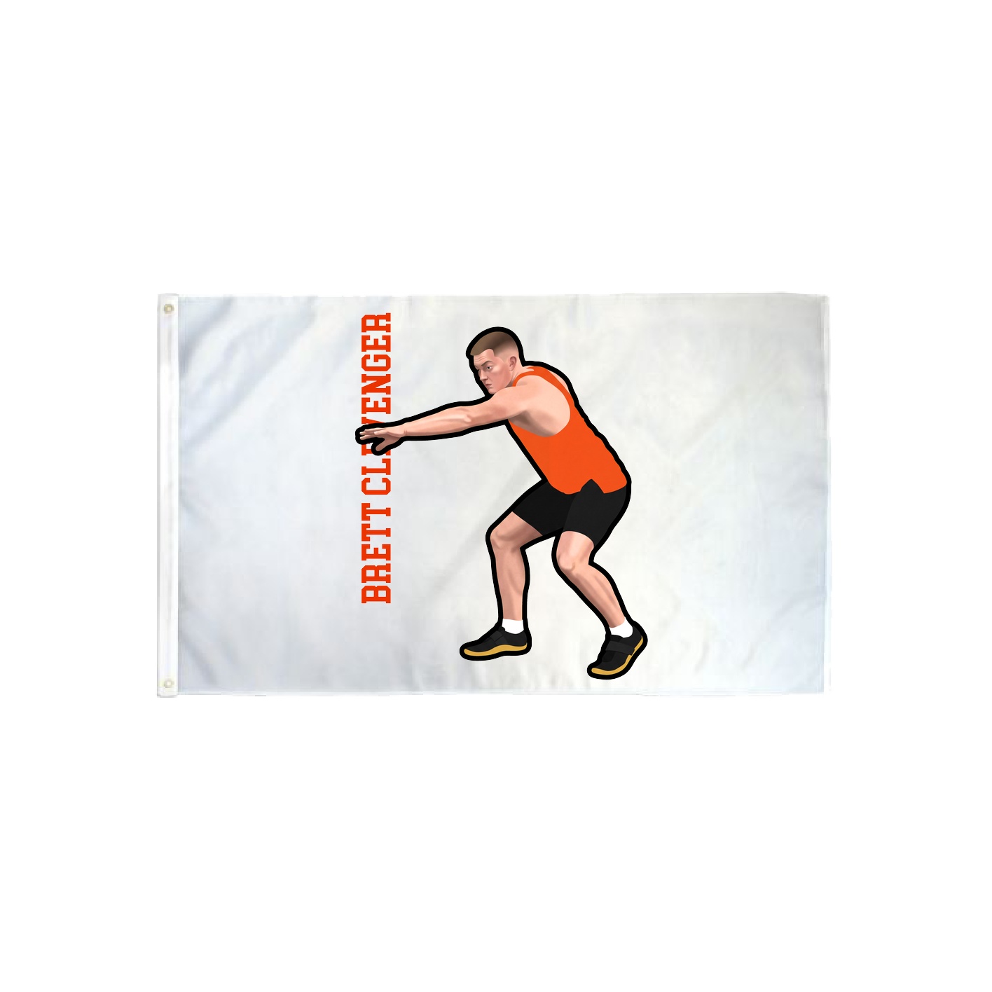 3x5 Flag — Name Vertical in Classic