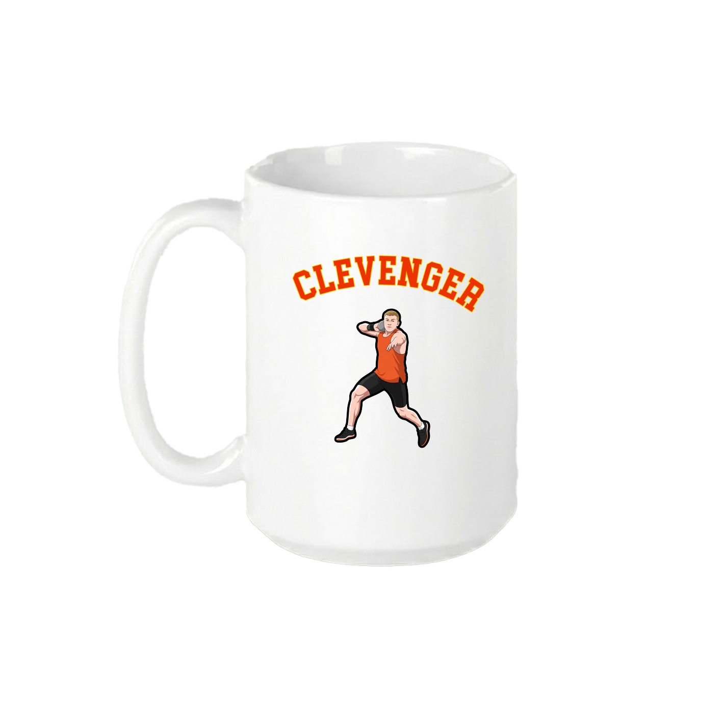 15oz Coffee Mug — Shirsey Arch in White