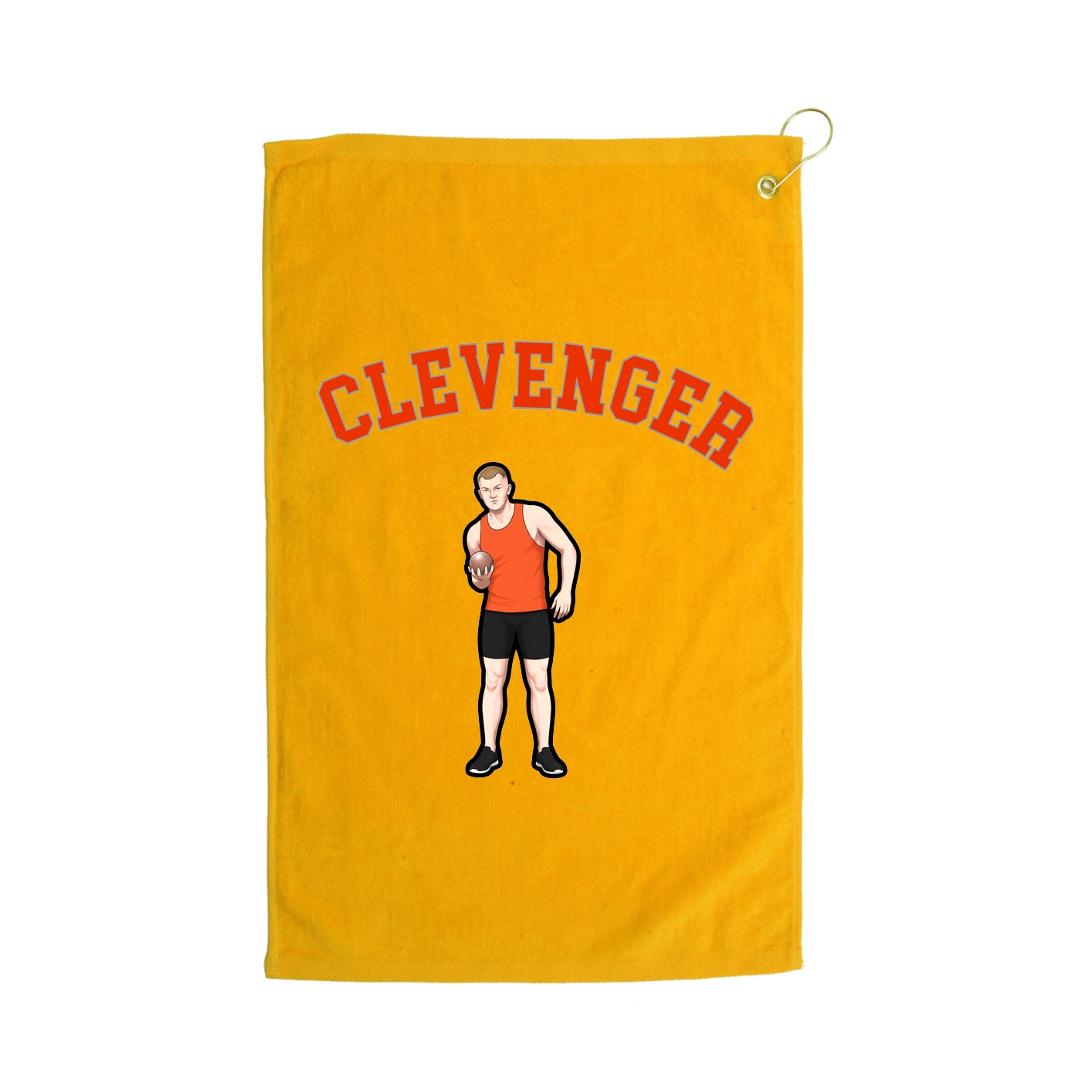 Golf Towel — Shirsey Arch in Gold