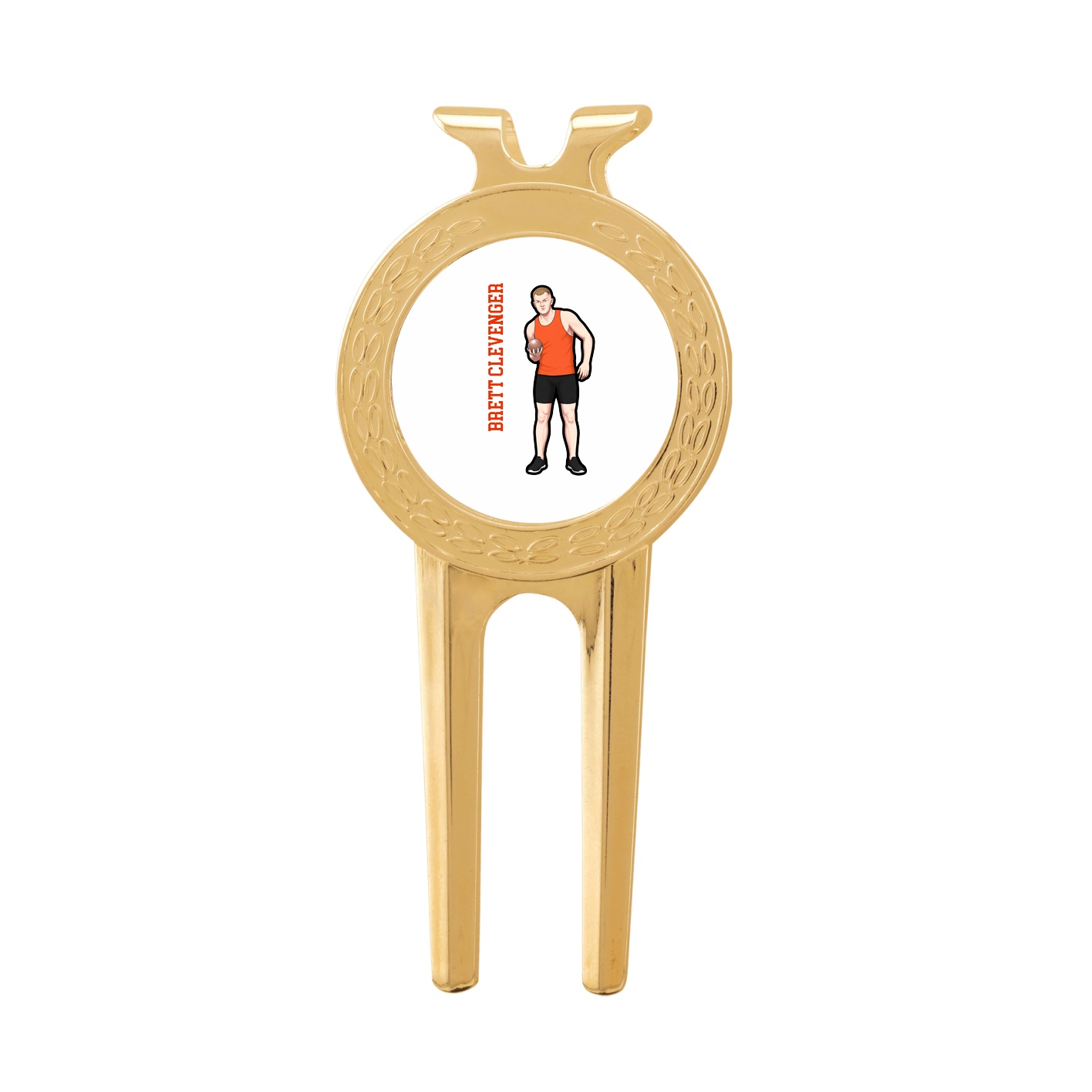 Divot Tool with Ball Marker — Name Vertical in Classic