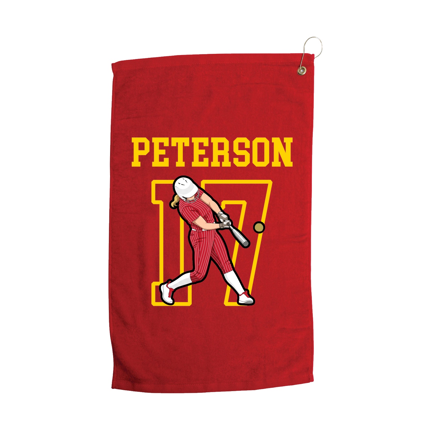 Golf Towel — Shirsey in Red