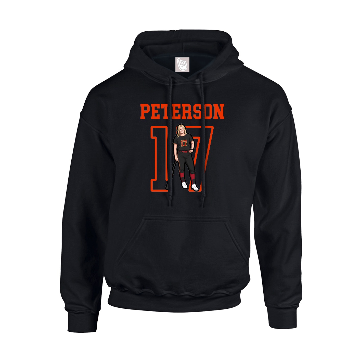 Youth Hoodie — Shirsey in Black