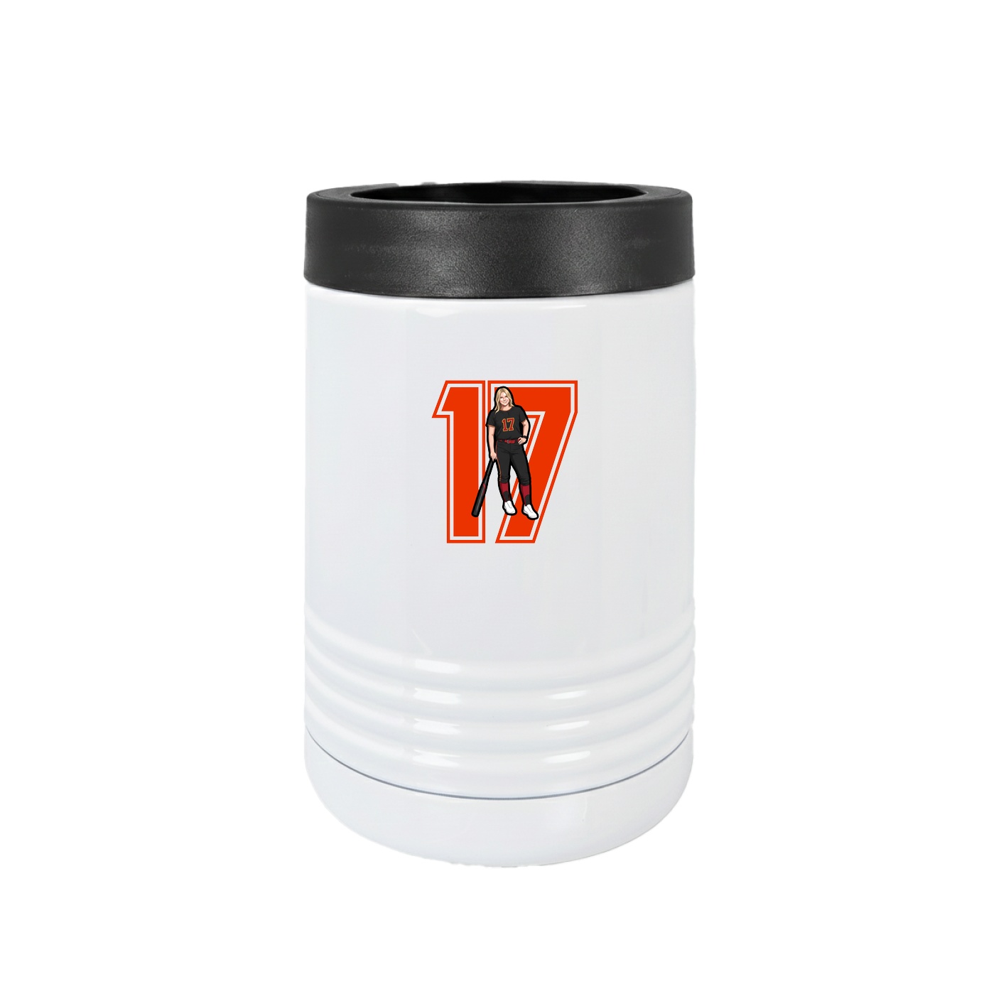 Beverage Holder — Number in White