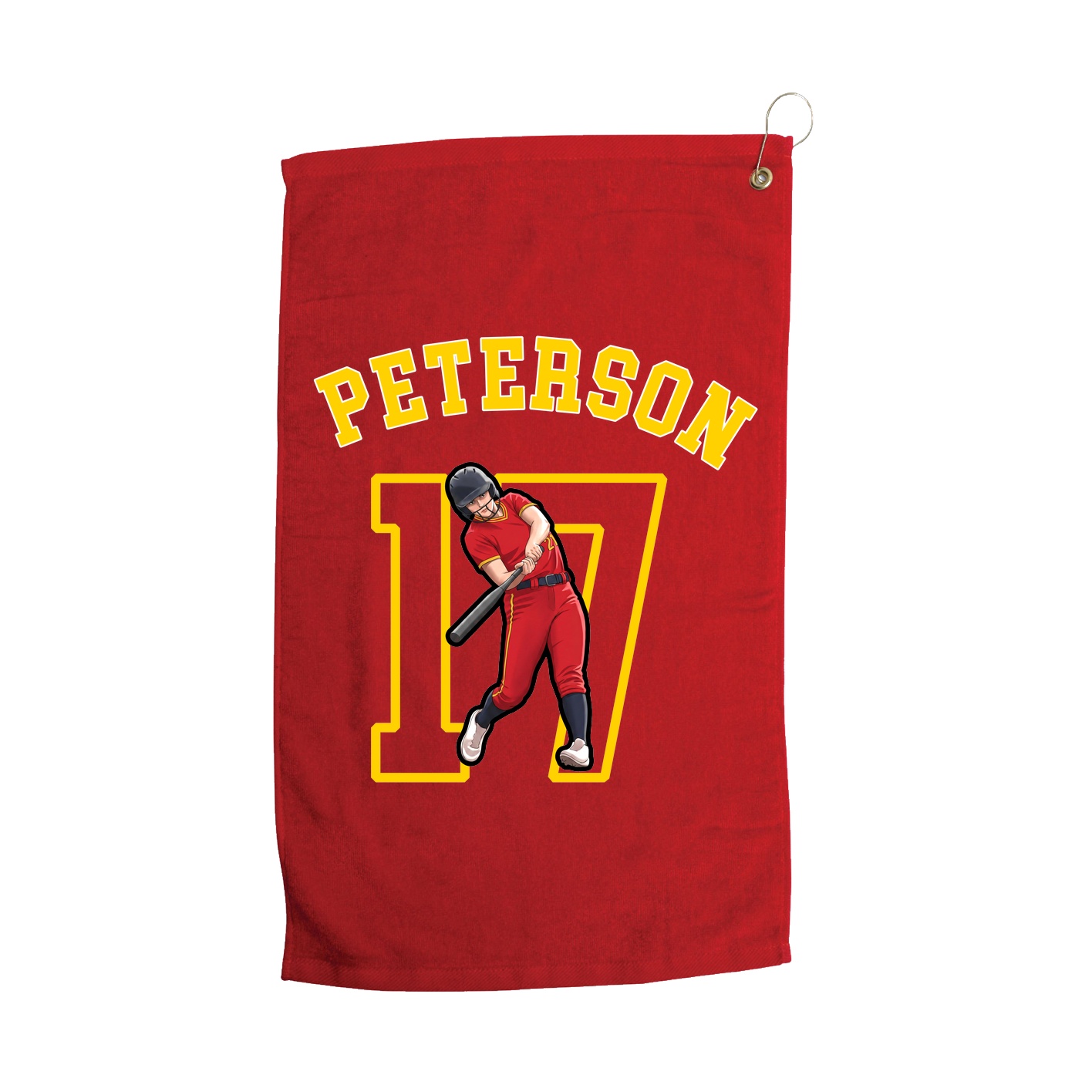 Golf Towel — Shirsey Arch in Red