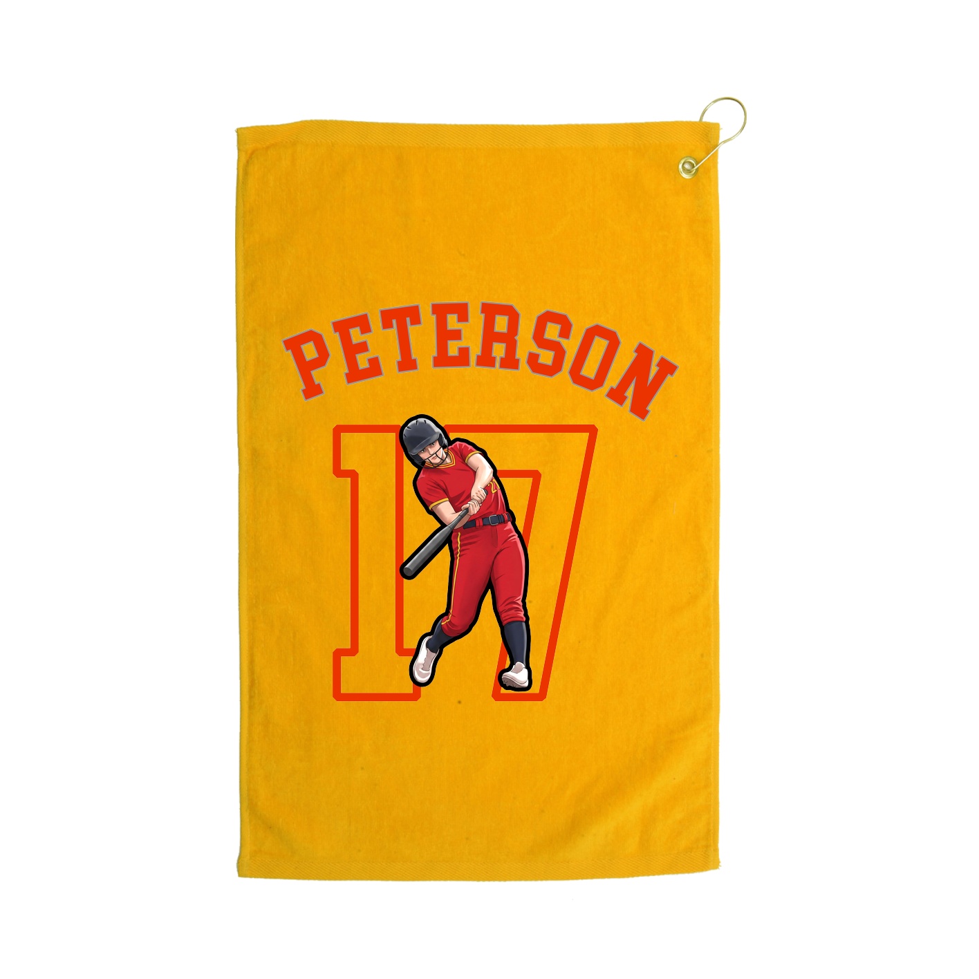 Golf Towel — Shirsey Arch in Gold