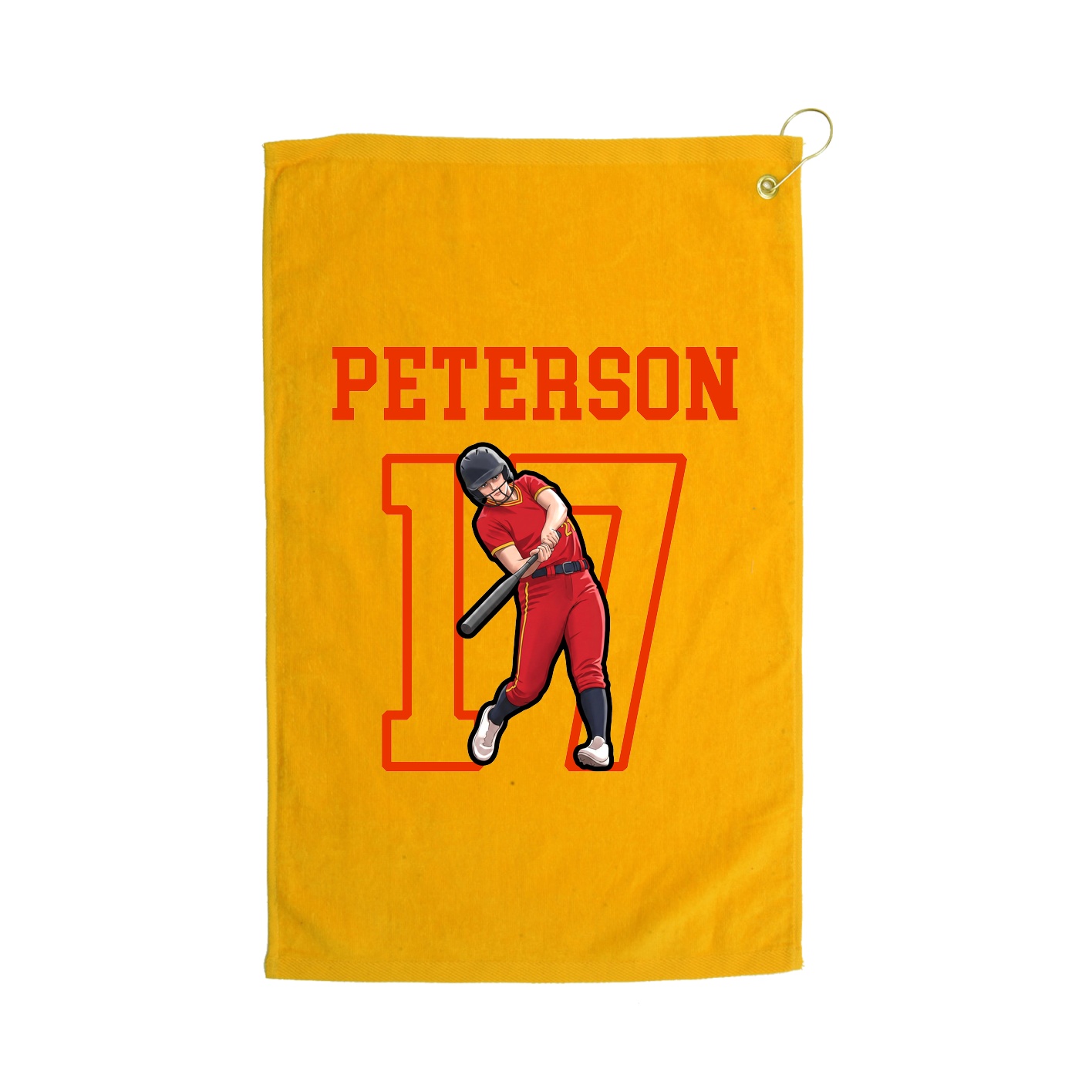 Golf Towel — Shirsey in Gold