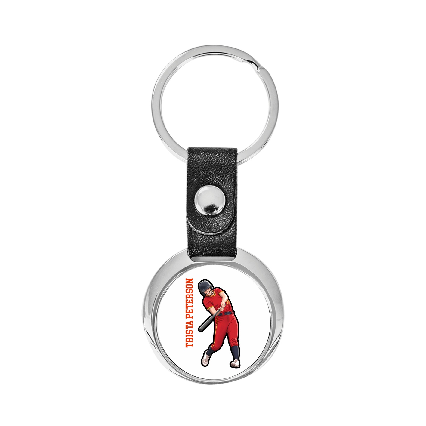 Key Chain — Name Vertical in Classic