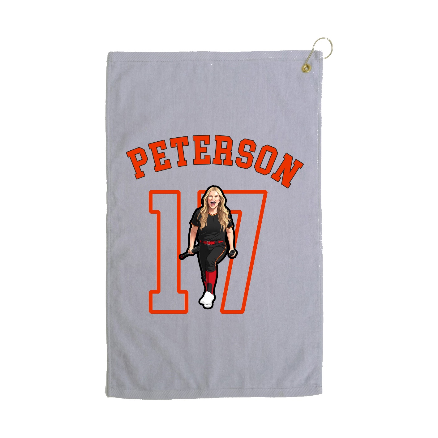 Golf Towel — Shirsey Arch in Grey