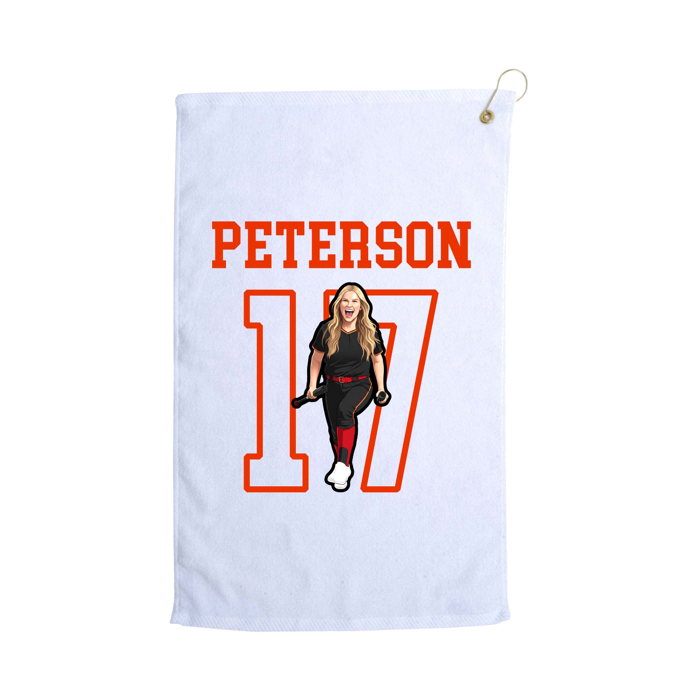 Golf Towel — Shirsey in White