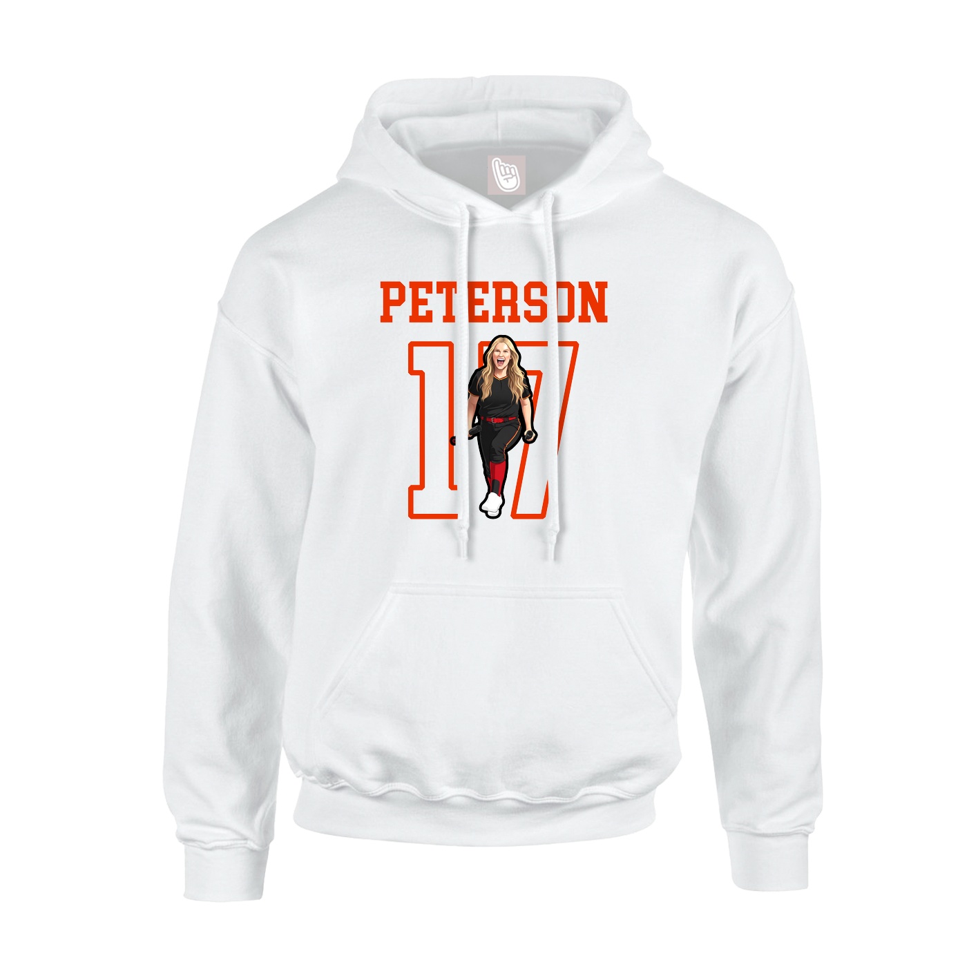 Youth Hoodie — Shirsey in White