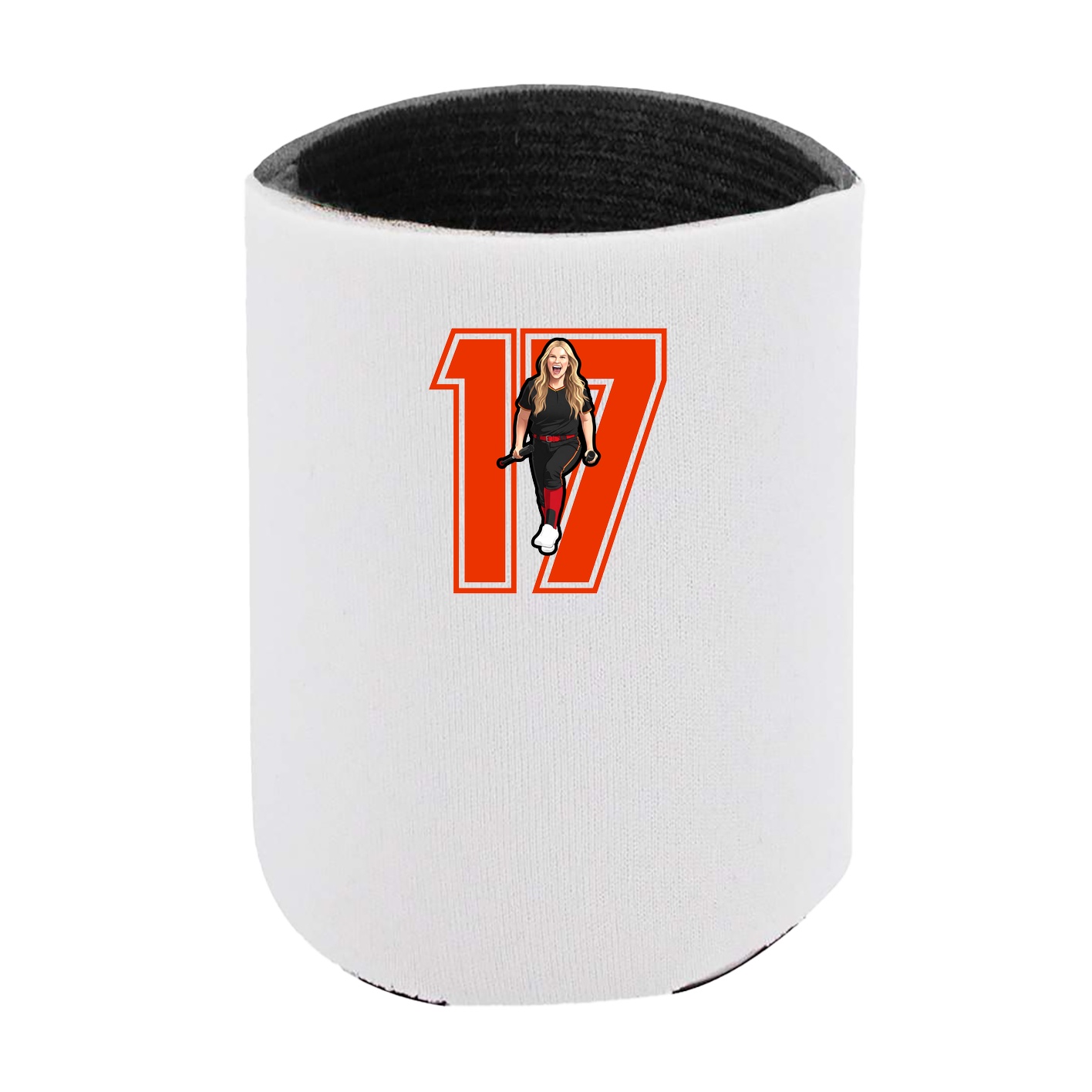 Can Holder — Number in White