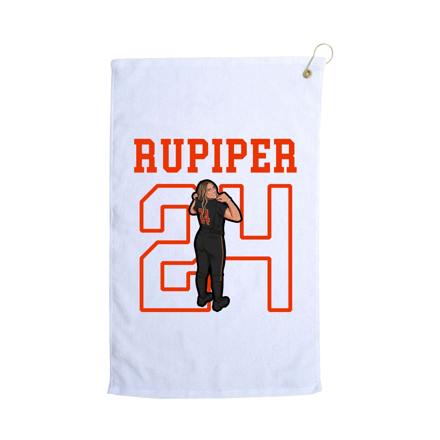 Golf Towel — Shirsey in White