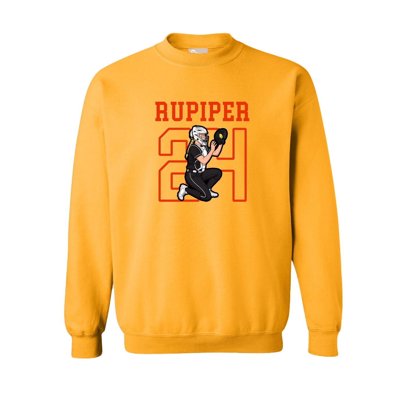 Fleece Crew — Shirsey in Gold