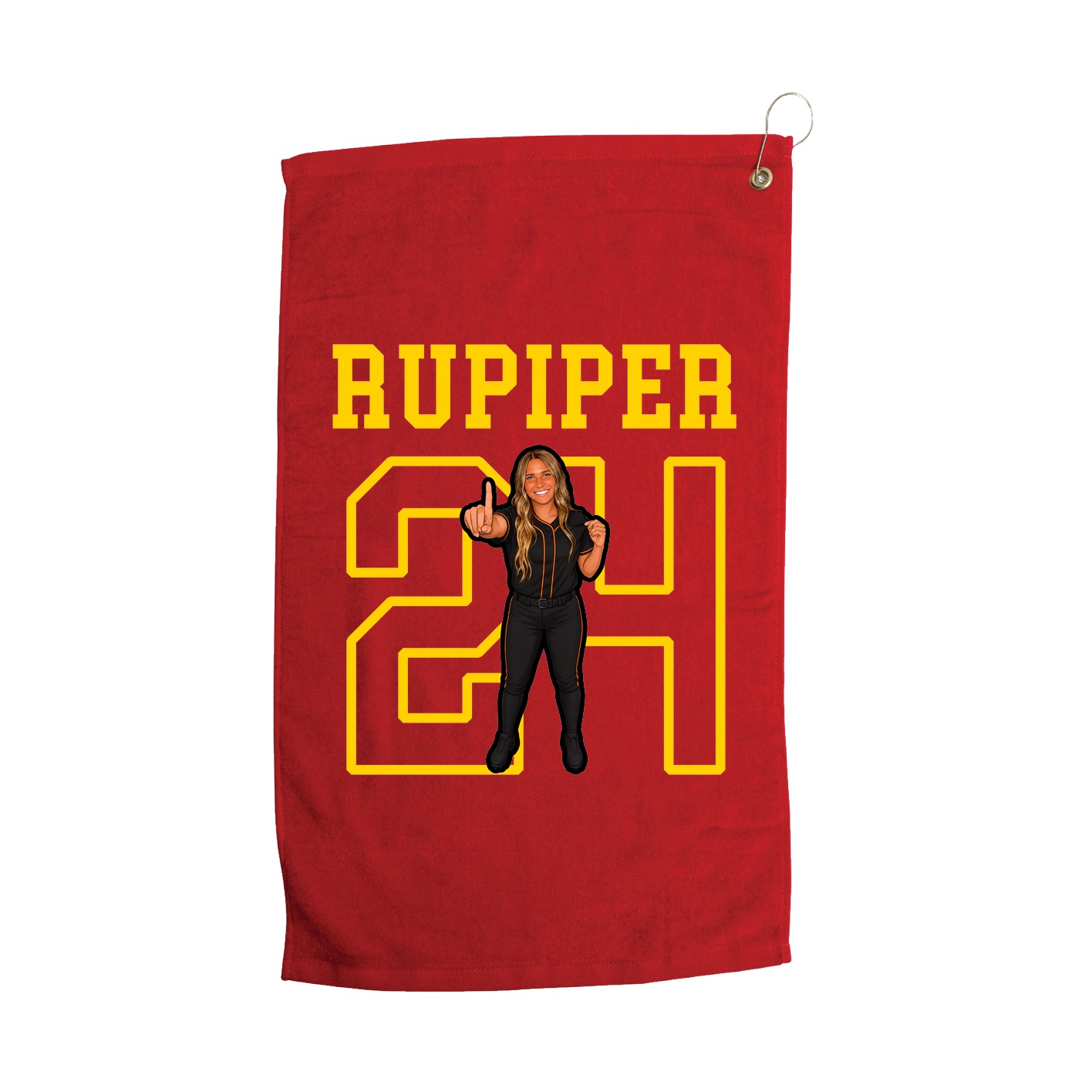 Golf Towel — Shirsey in Red
