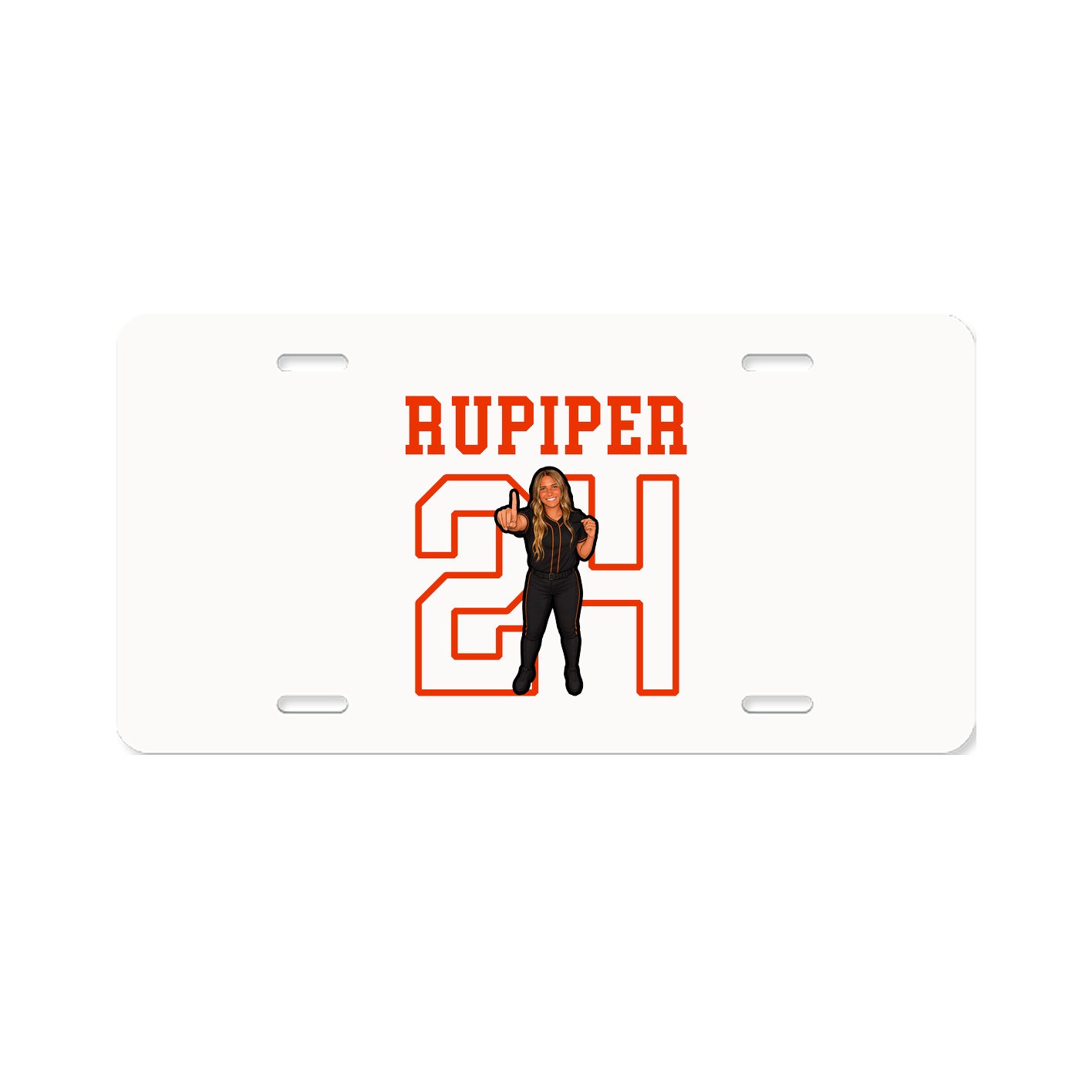 License Plate — Shirsey in Classic