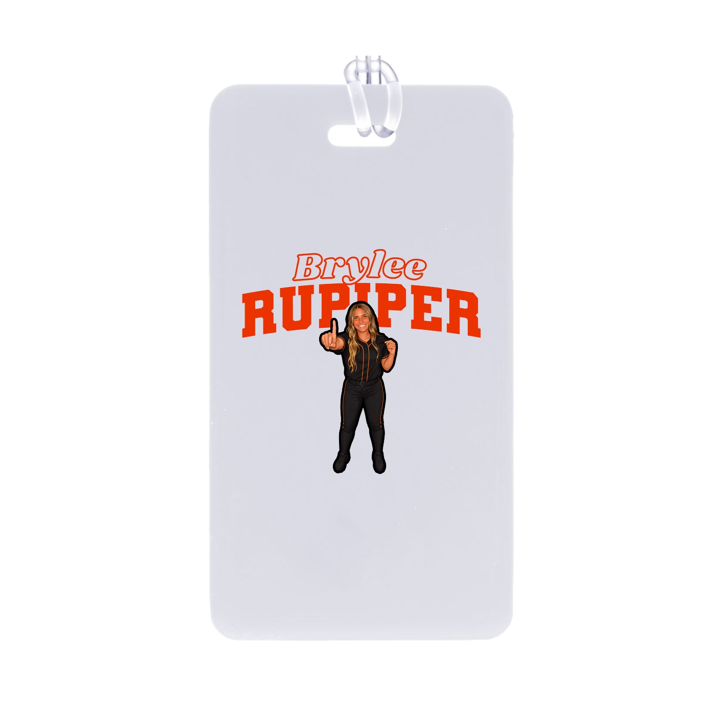 Bag Tag — Name Arch in Classic