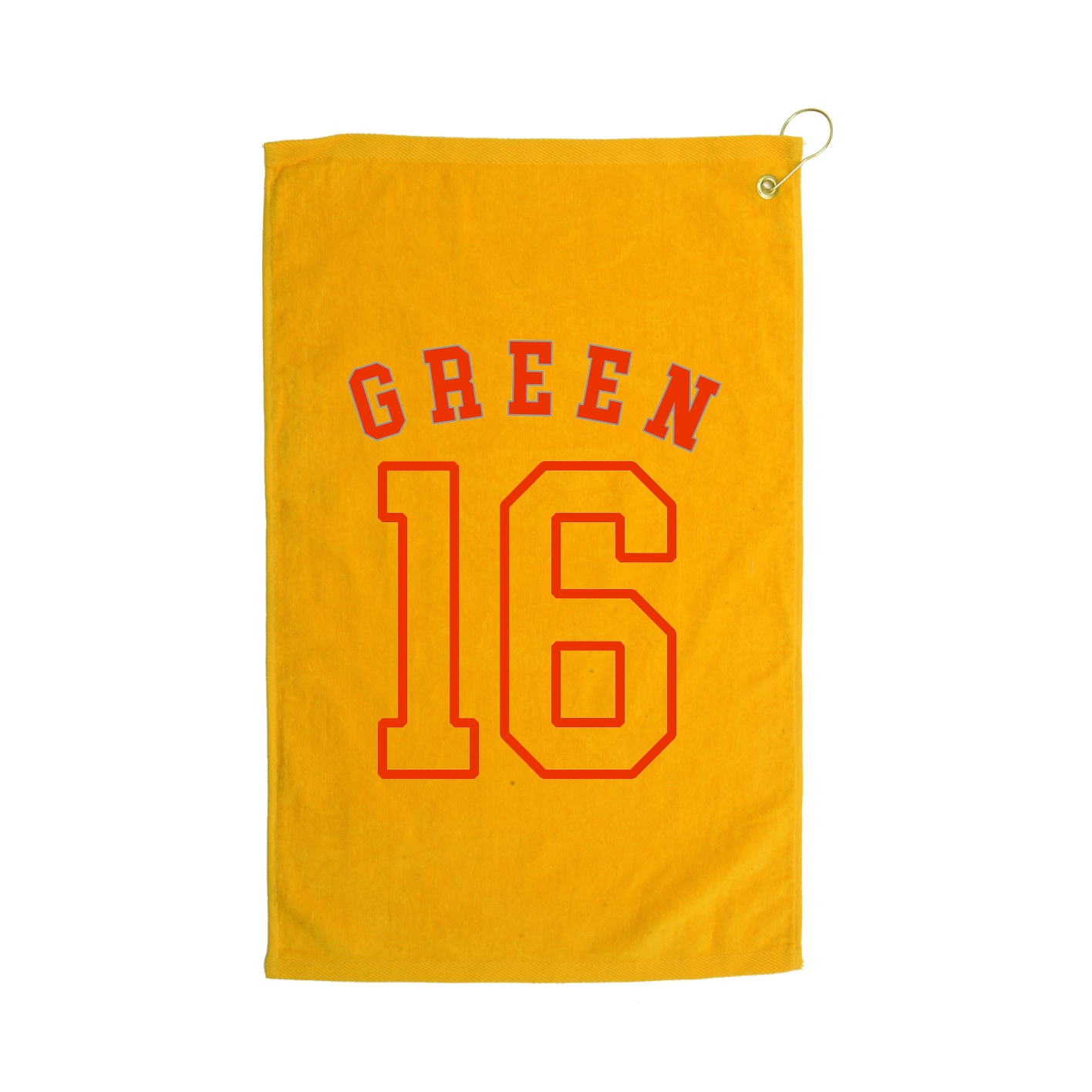 Golf Towel — Shirsey Arch in Gold