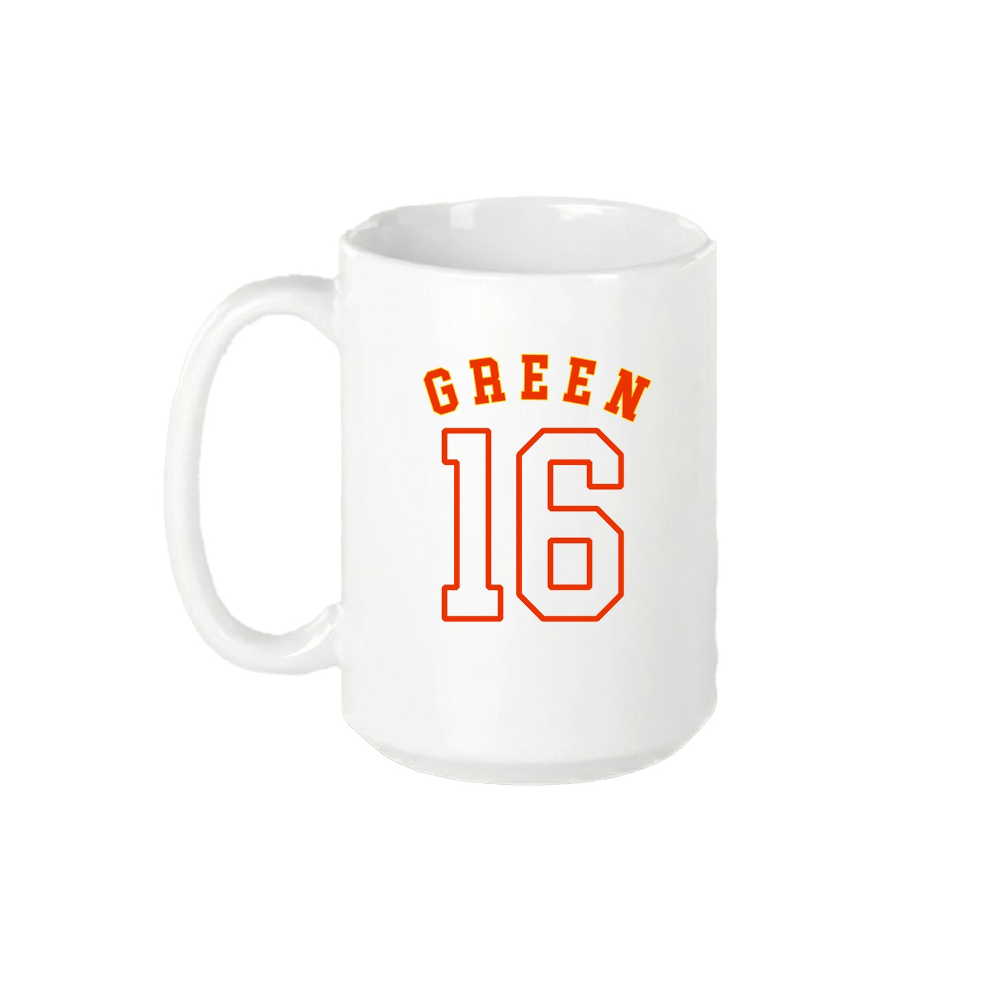 15oz Coffee Mug — Shirsey Arch in White